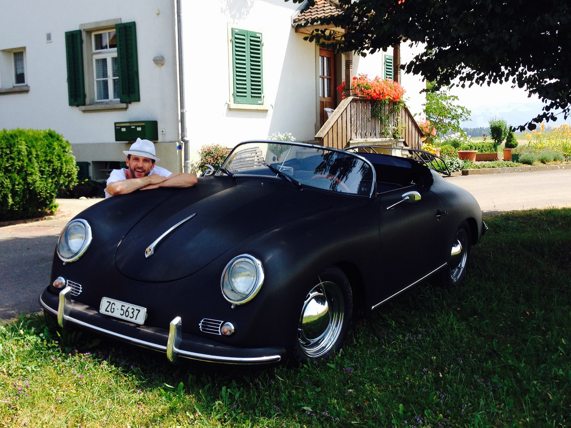 PORSCHE Speedster APAL Replica 1956 Carbonoptik Foliert