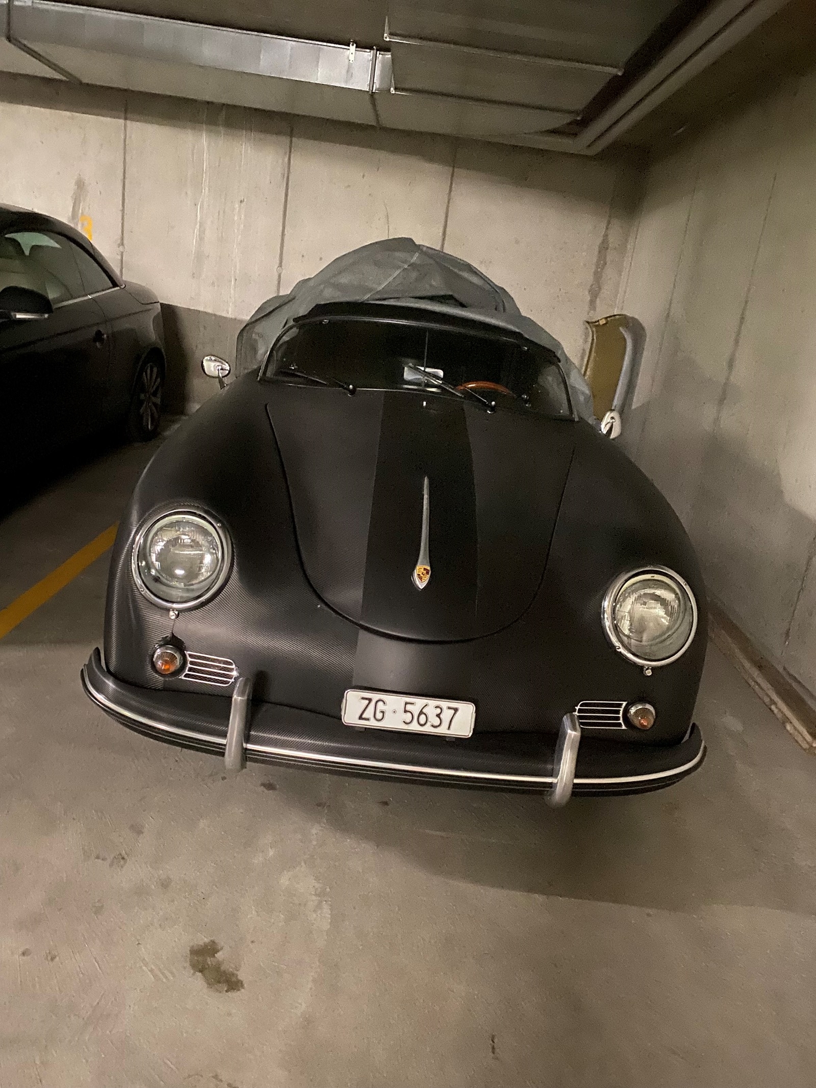 PORSCHE Speedster APAL Replica 1956 Carbonoptik Foliert-image-5