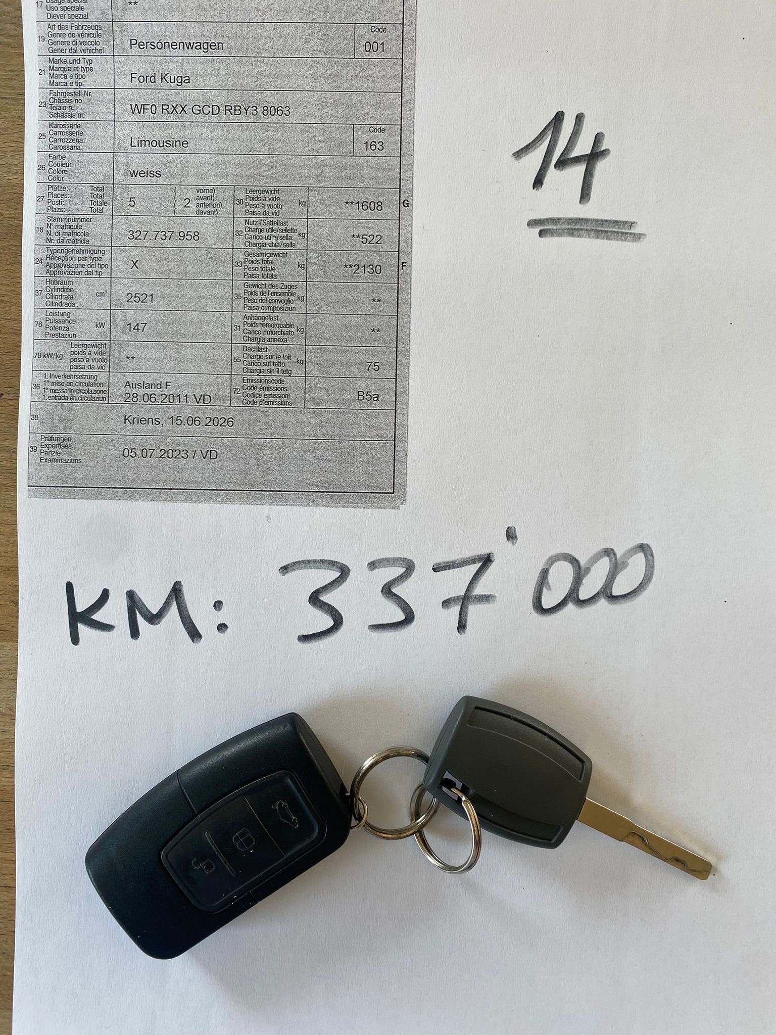 FORD Kuga 2.5 Turbo Titanium 4WD-image-12