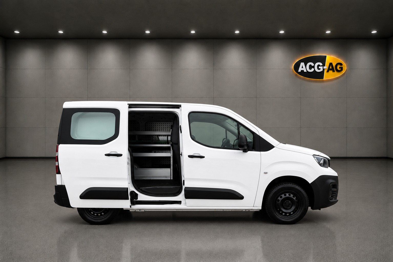 PEUGEOT Partner 1.5 Blue HDi s/s Asphalt 1000kg ** 130 PS ** 3-Plätzer ** RF-Kamera ** Anh-Kupplung ** Frisch Ab MFK & Service ** **-image-6