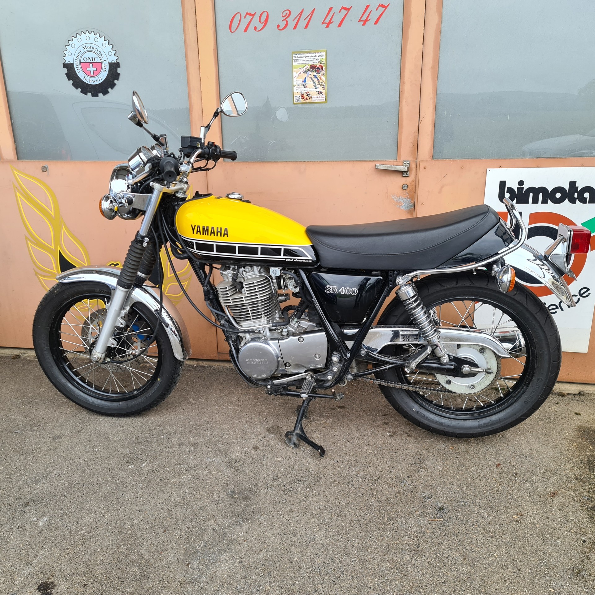YAMAHA SR 400 60 Anniversary
