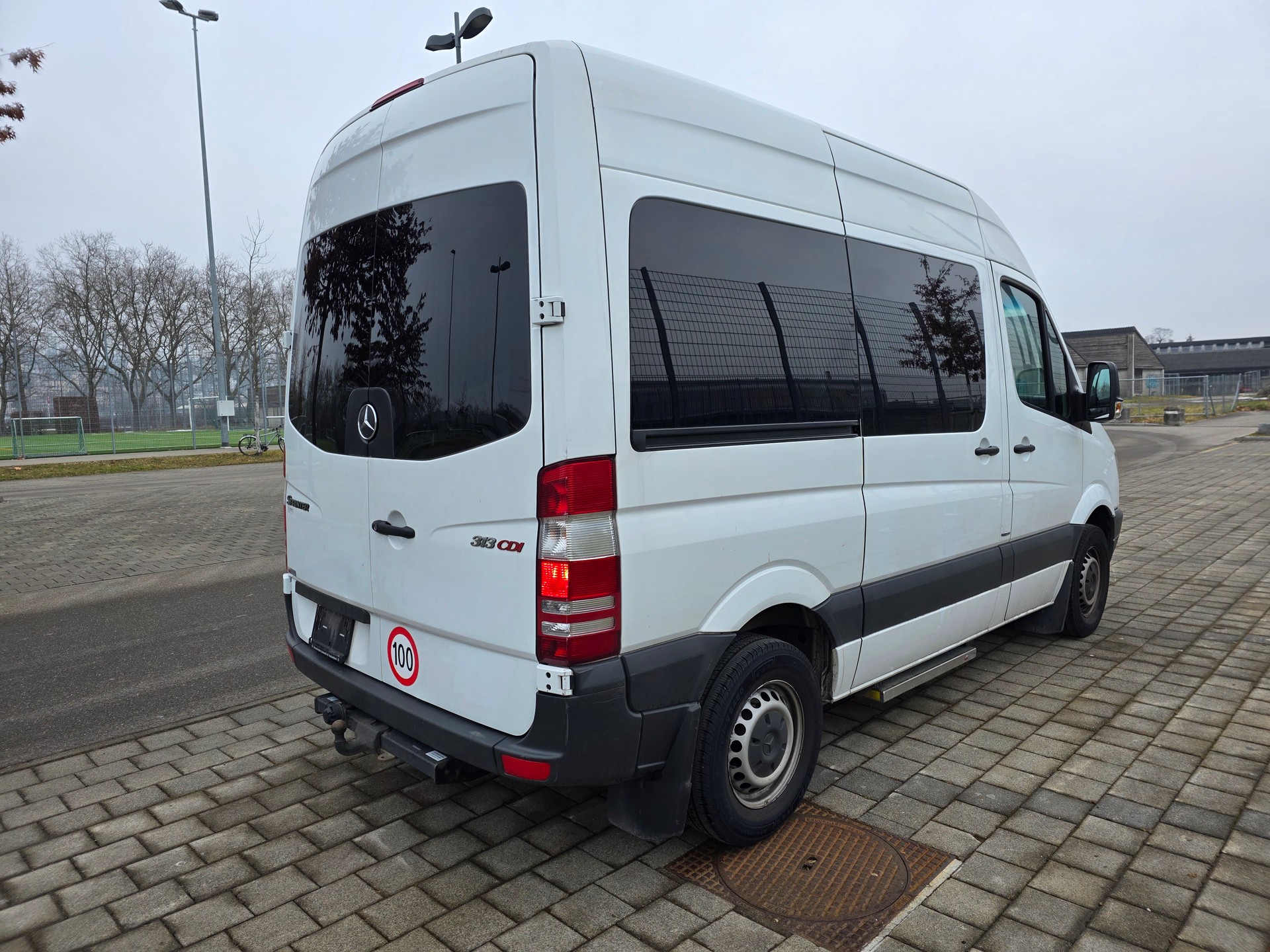 MERCEDES-BENZ Sprinter 313 CDI Kompakt - 9 Plätze/places Automat-image-4