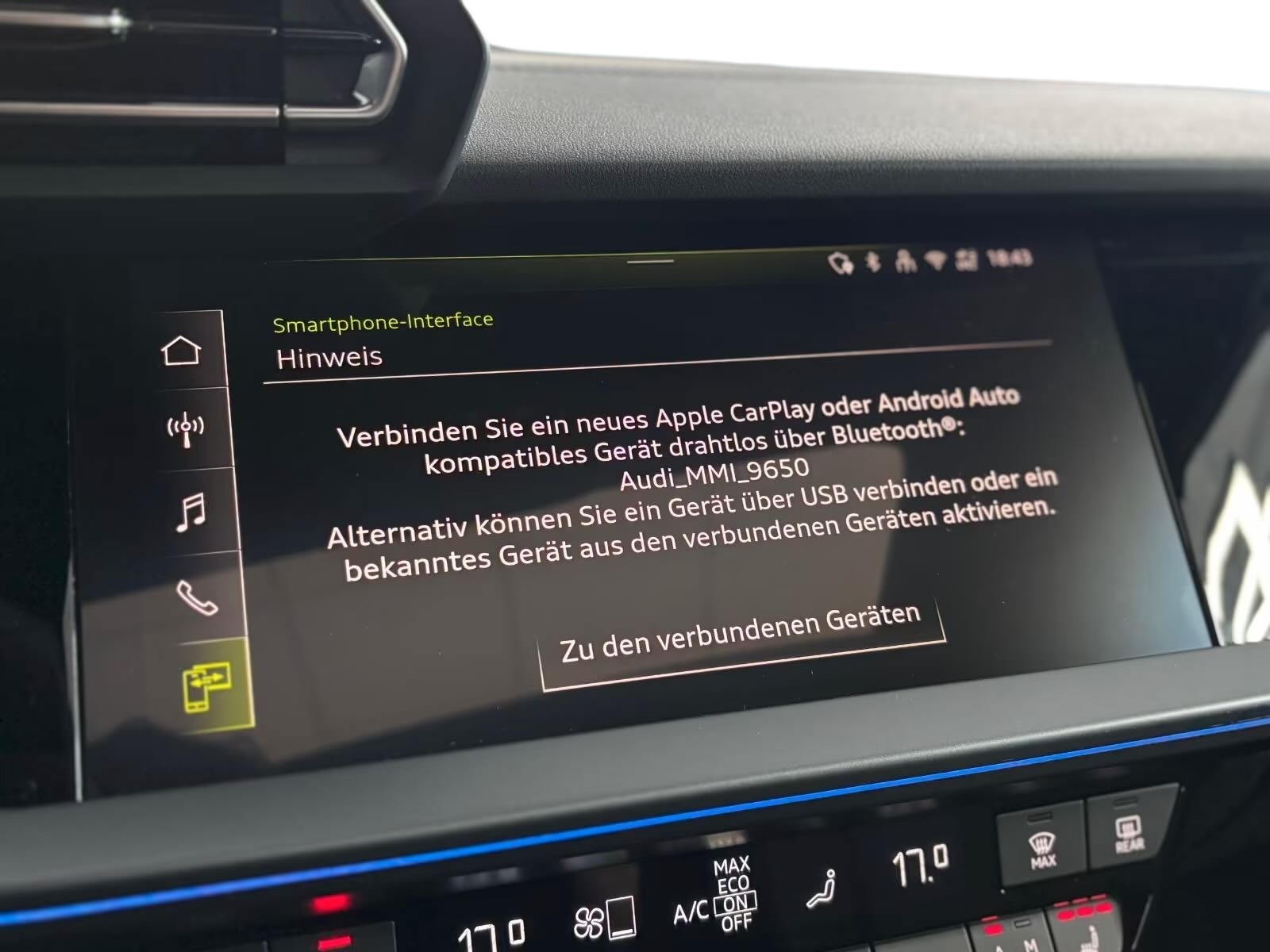 AUDI A3 Sportback TFSI 110 kW S line S tronic-image-25