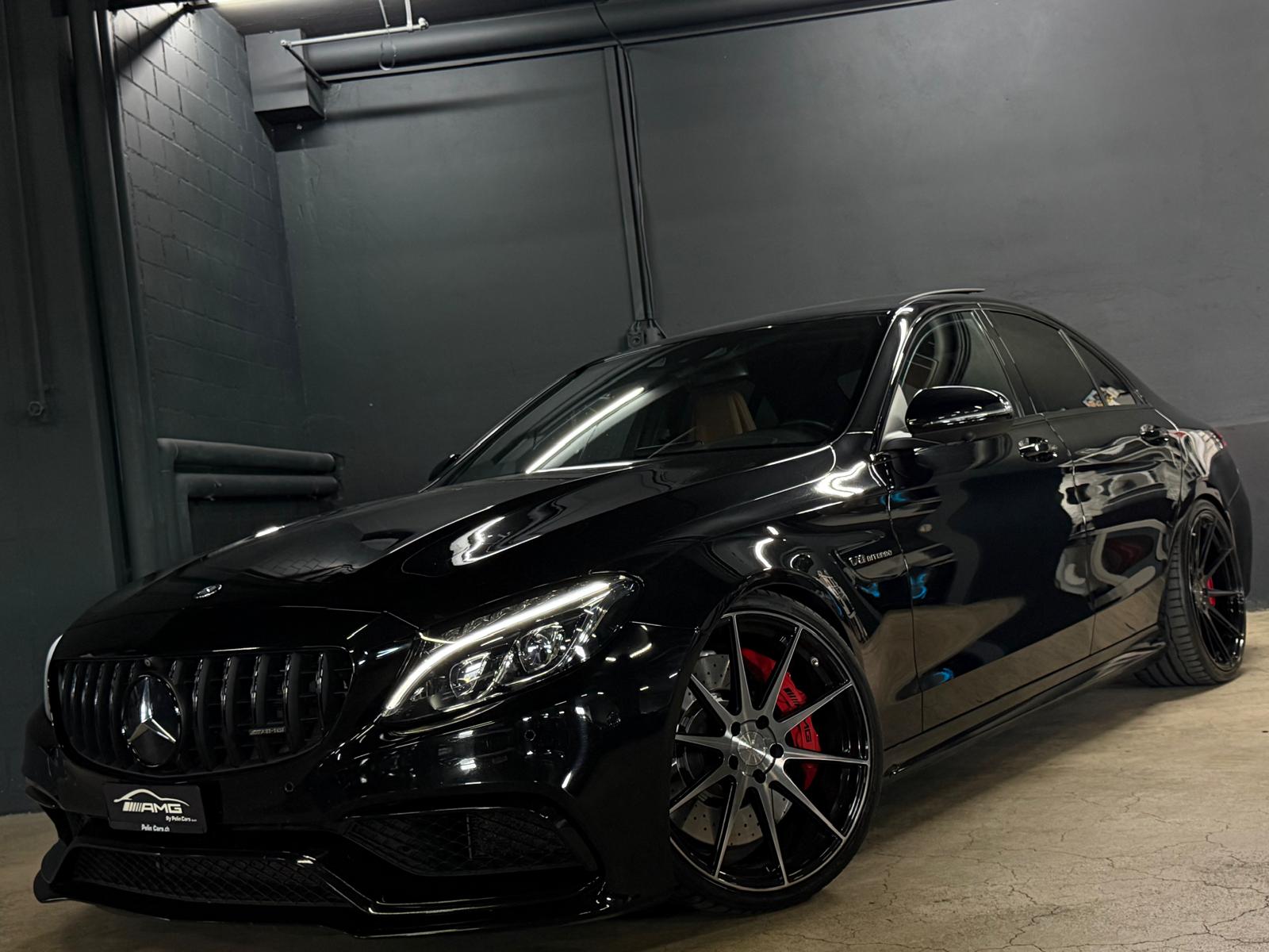 MERCEDES-BENZ C 63 S AMG All Black Performance Speedshift 2Jahre Garantie Inklusive-image-1