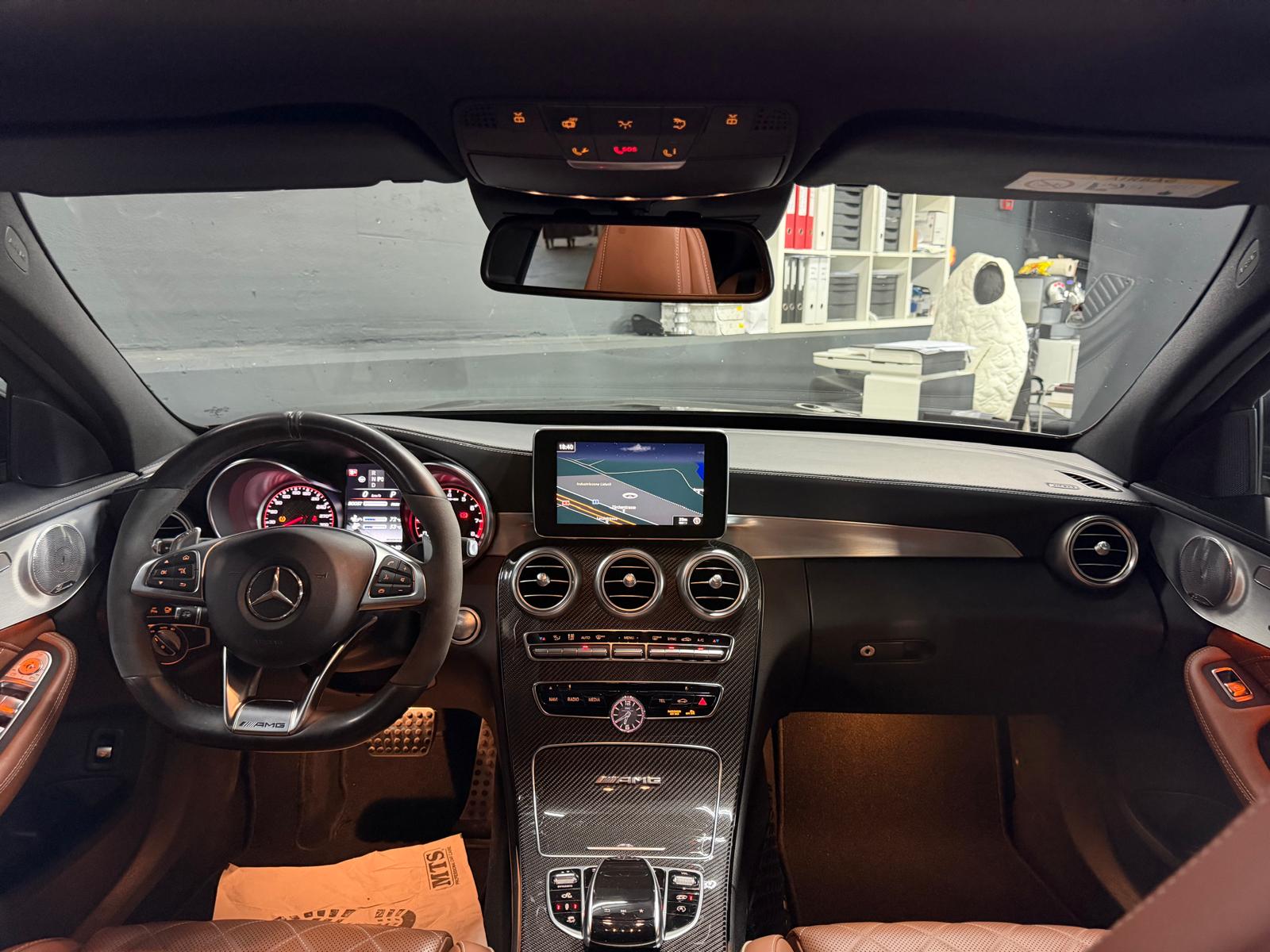 MERCEDES-BENZ C 63 S AMG All Black Performance Speedshift 2Jahre Garantie Inklusive-image-13
