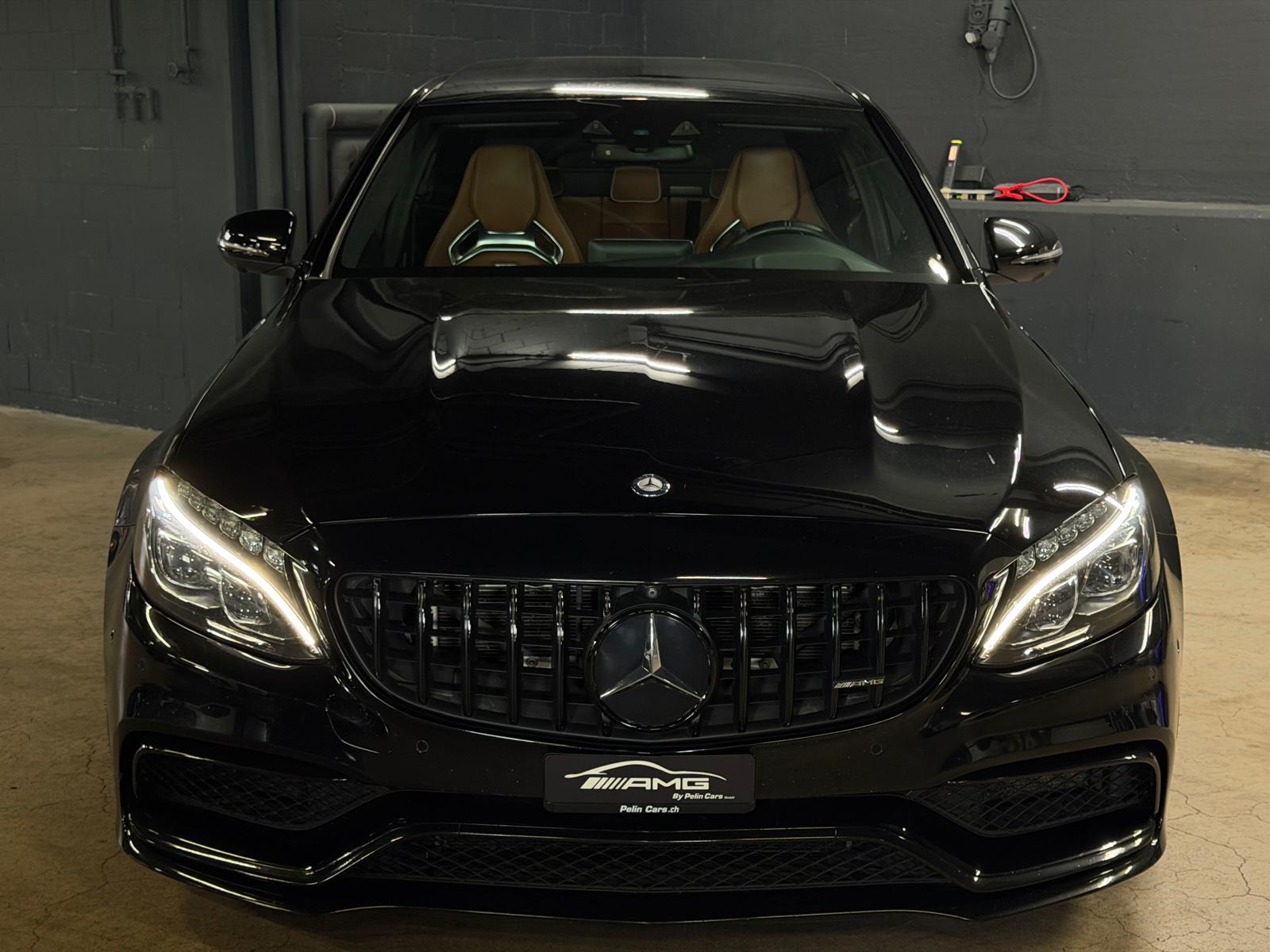 MERCEDES-BENZ C 63 S AMG All Black Performance Speedshift 2Jahre Garantie Inklusive-image-2