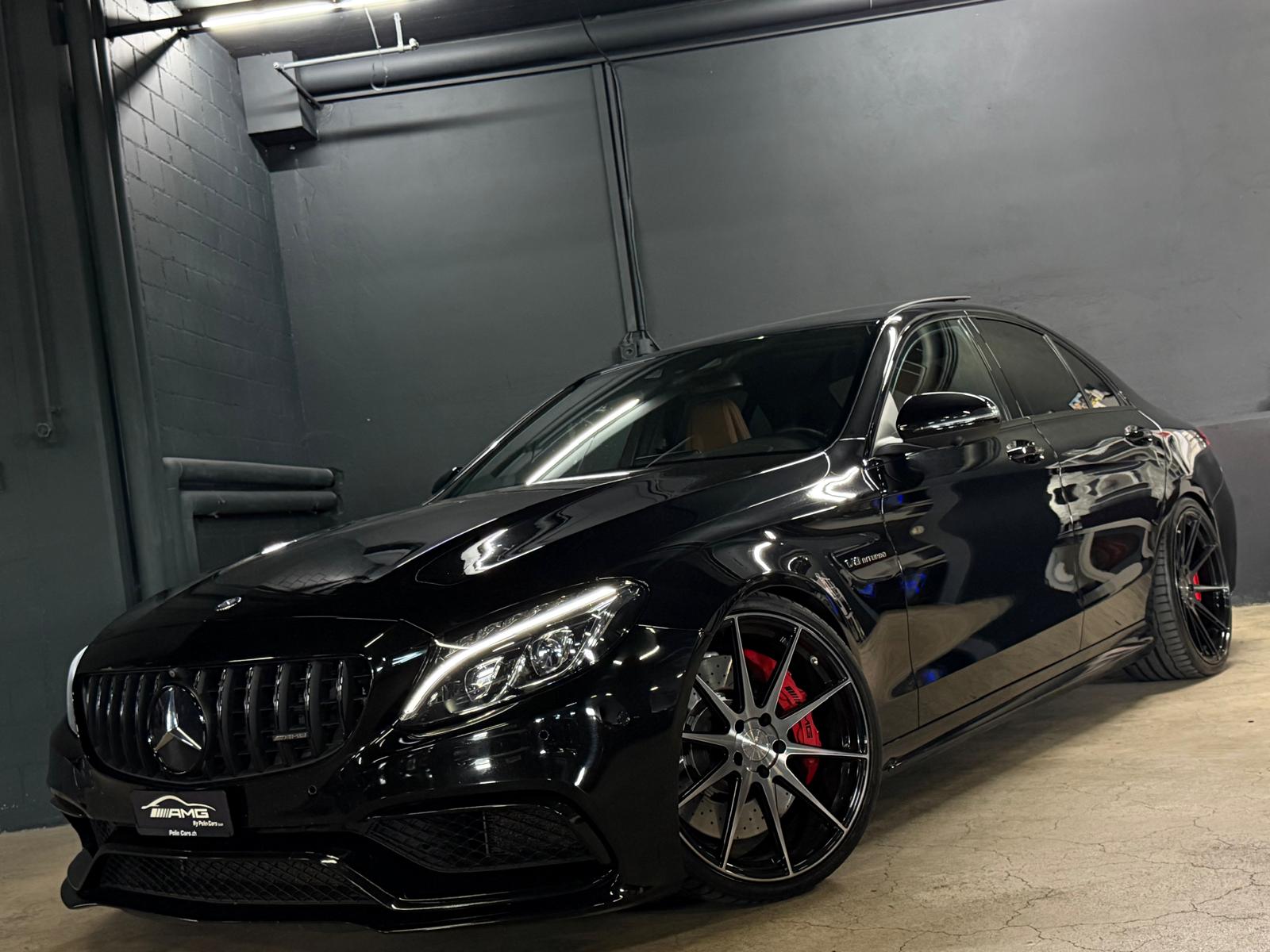 MERCEDES-BENZ C 63 S AMG All Black Performance Speedshift 2Jahre Garantie Inklusive-image-0
