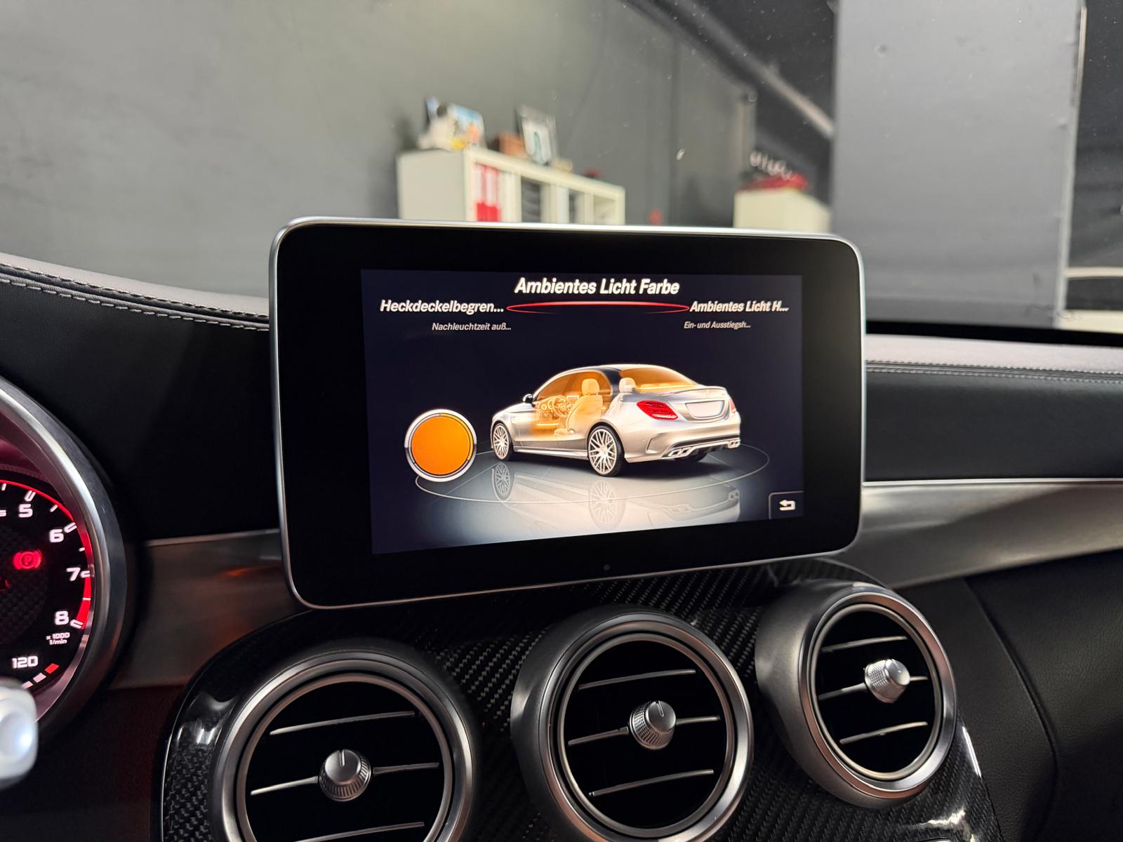 MERCEDES-BENZ C 63 S AMG All Black Performance Speedshift 2Jahre Garantie Inklusive-image-25