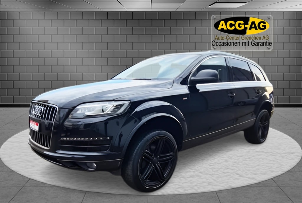 AUDI Q7 3.0 TDI addBlue quattro tiptronic ** 7 Plätzer ** S-Line ** PR-Glasdach ** Frisch ab MFK **-image-2