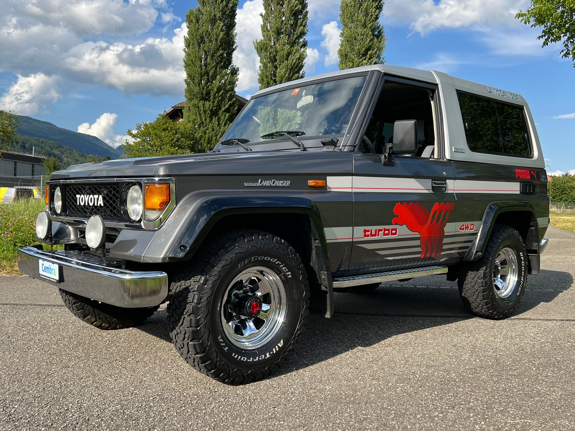 TOYOTA AB MFK 18.7.25 !! "PUMA SONDERMODELL" MIT HARD TOP. GUTER ZUSTAND. VON PRIVAT. VIEL ZUBEHÖR !! SELTEN SO ZU FINDEN !!-image-6