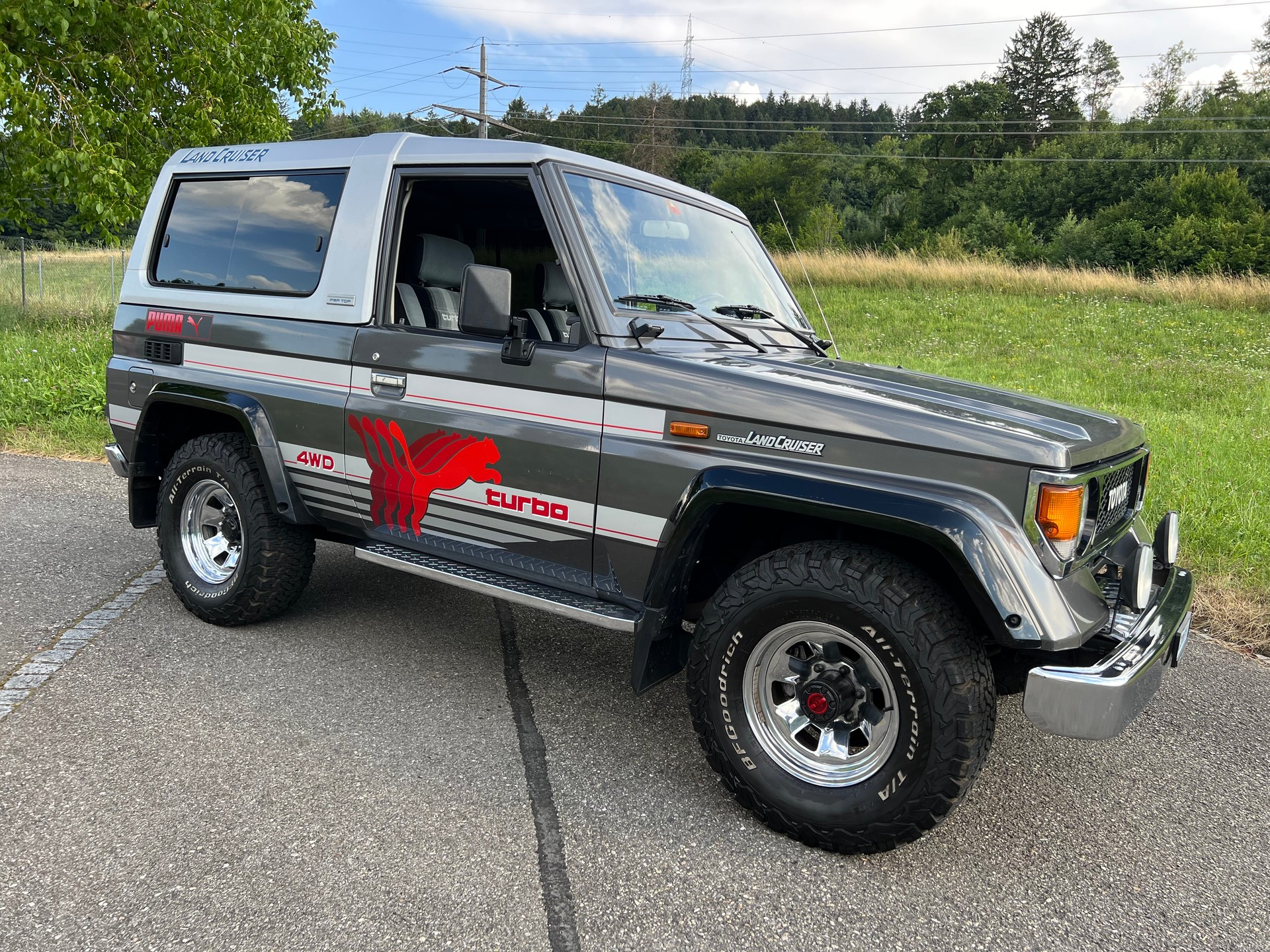 TOYOTA AB MFK 18.7.25 !! "PUMA SONDERMODELL" MIT HARD TOP. GUTER ZUSTAND. VON PRIVAT. VIEL ZUBEHÖR !! SELTEN SO ZU FINDEN !!-image-18