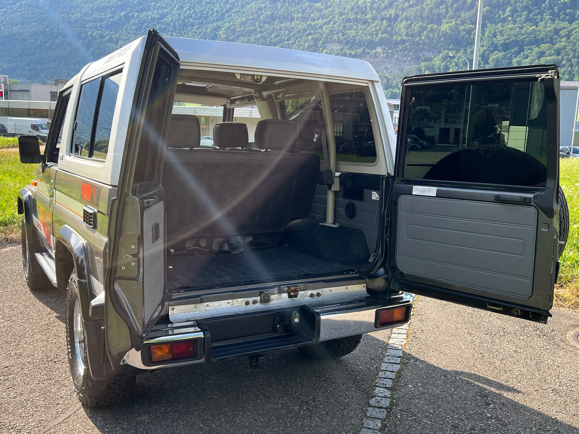 TOYOTA AB MFK 18.7.25 !! "PUMA SONDERMODELL" MIT HARD TOP. GUTER ZUSTAND. VON PRIVAT. VIEL ZUBEHÖR !! SELTEN SO ZU FINDEN !!-image-22