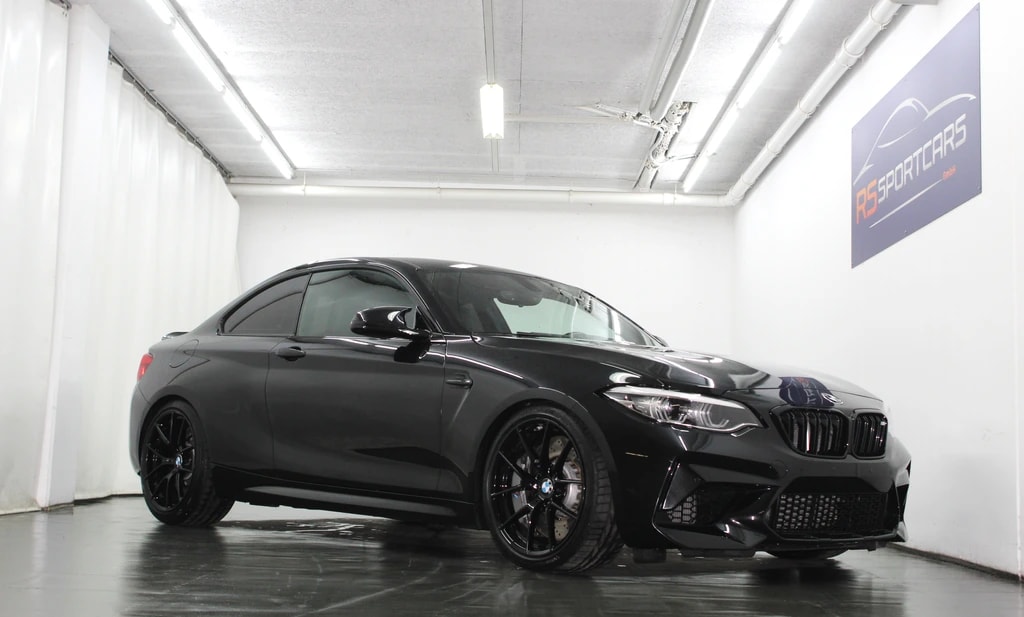 BMW M2 Competition 410PS Drivelogic Black Edition Bastuck- Sportauspuff / CH-Fahrzeug