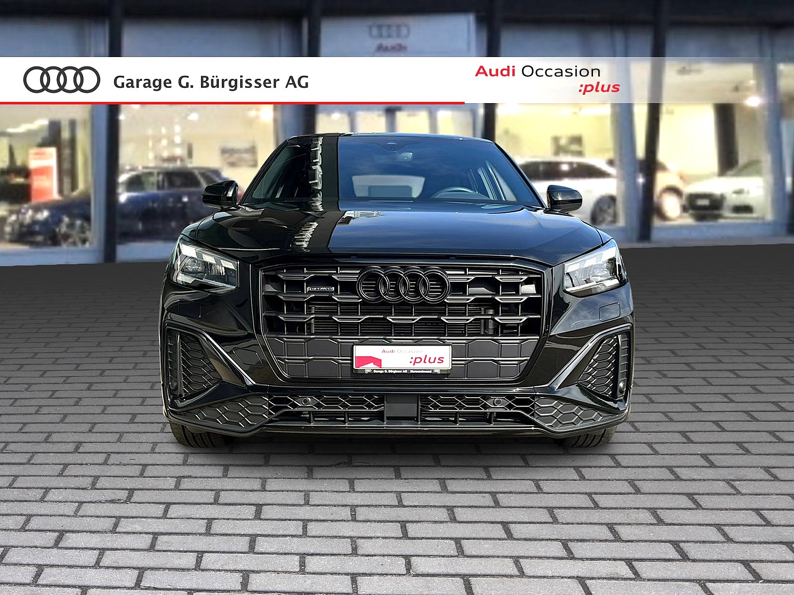 AUDI Q2 40 TFSI S line quattro S-tronic Mythosschwarz Metallic-image-1