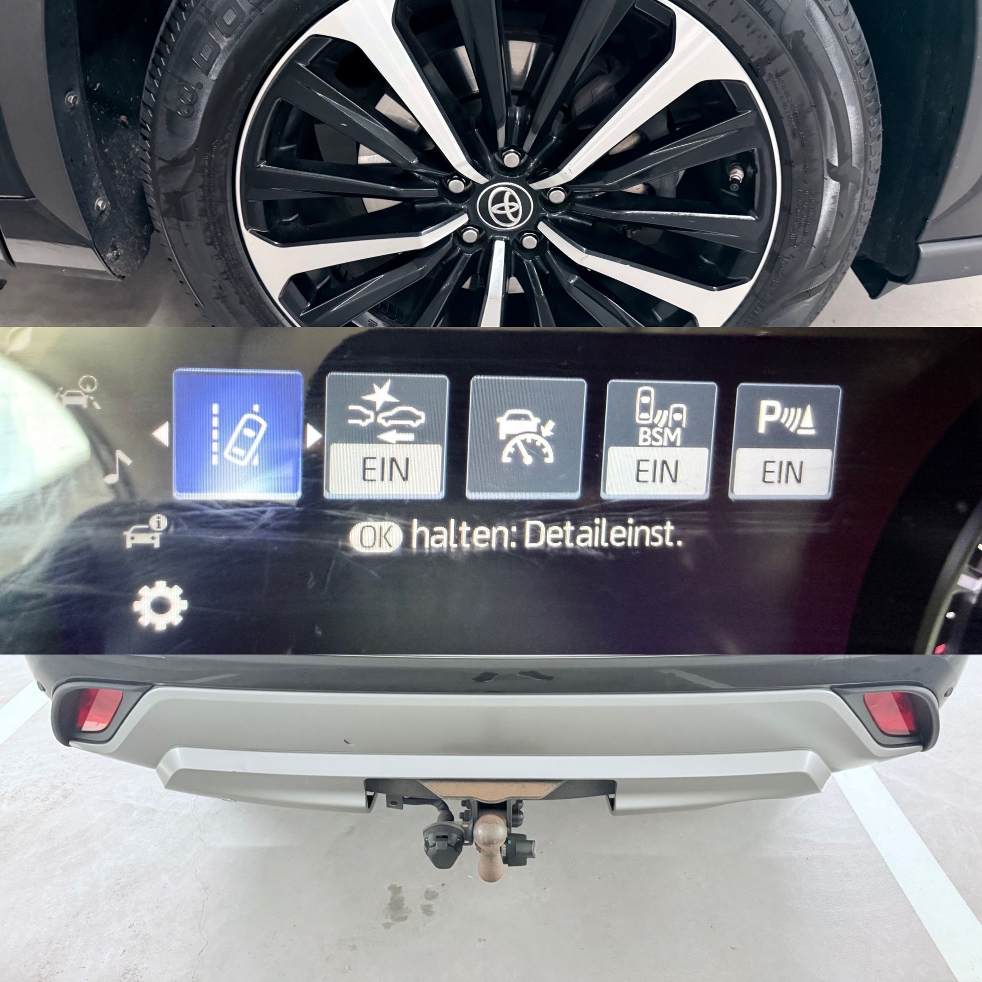 TOYOTA Highlander 2.5 HSD Premium 7 Sitze Anhänger Kupplung 2000 kg-image-15