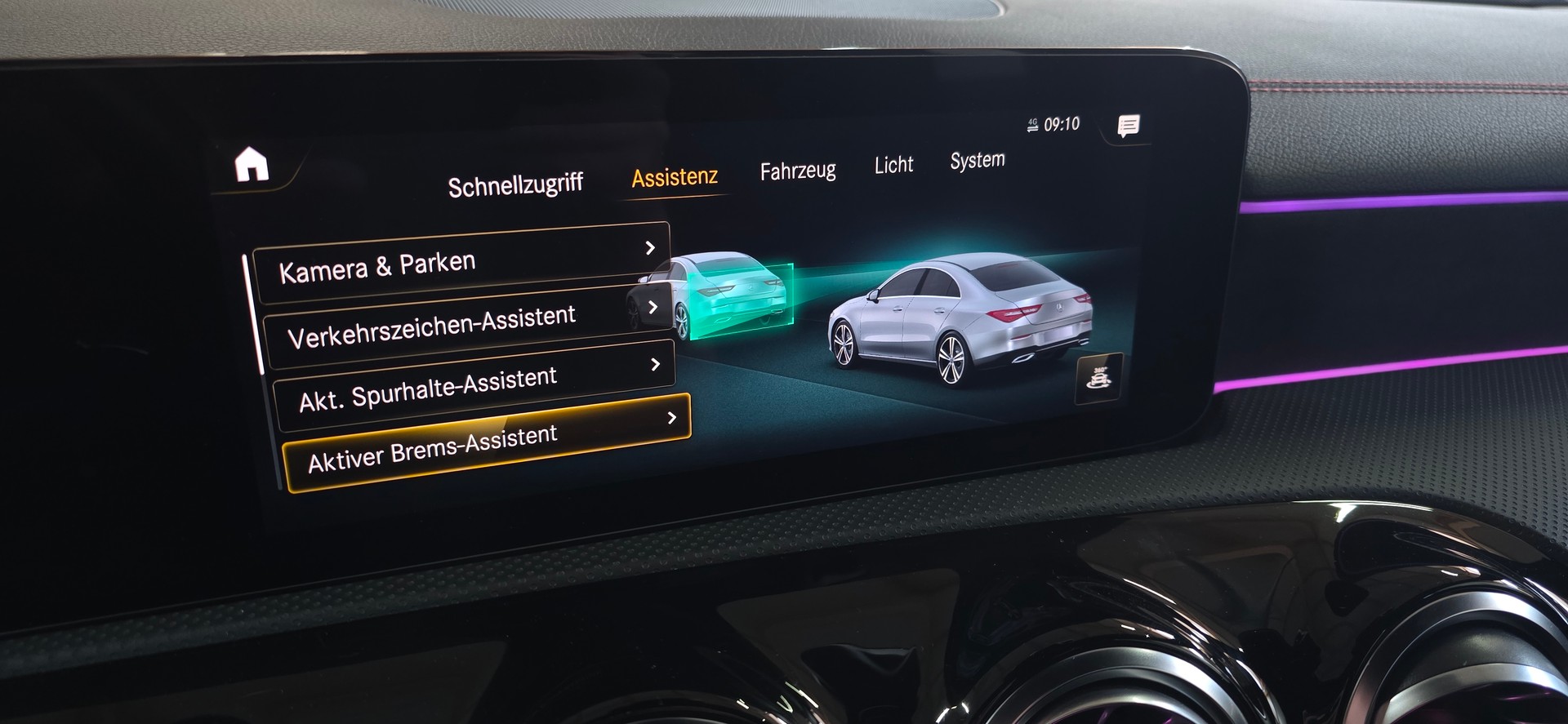 MERCEDES-BENZ CLA 250 4Matic AMG Line 7G-DCT *360°Kamera*Spurhalte-&Bremsassistent*Ambiente*Sitzheizung*-image-21