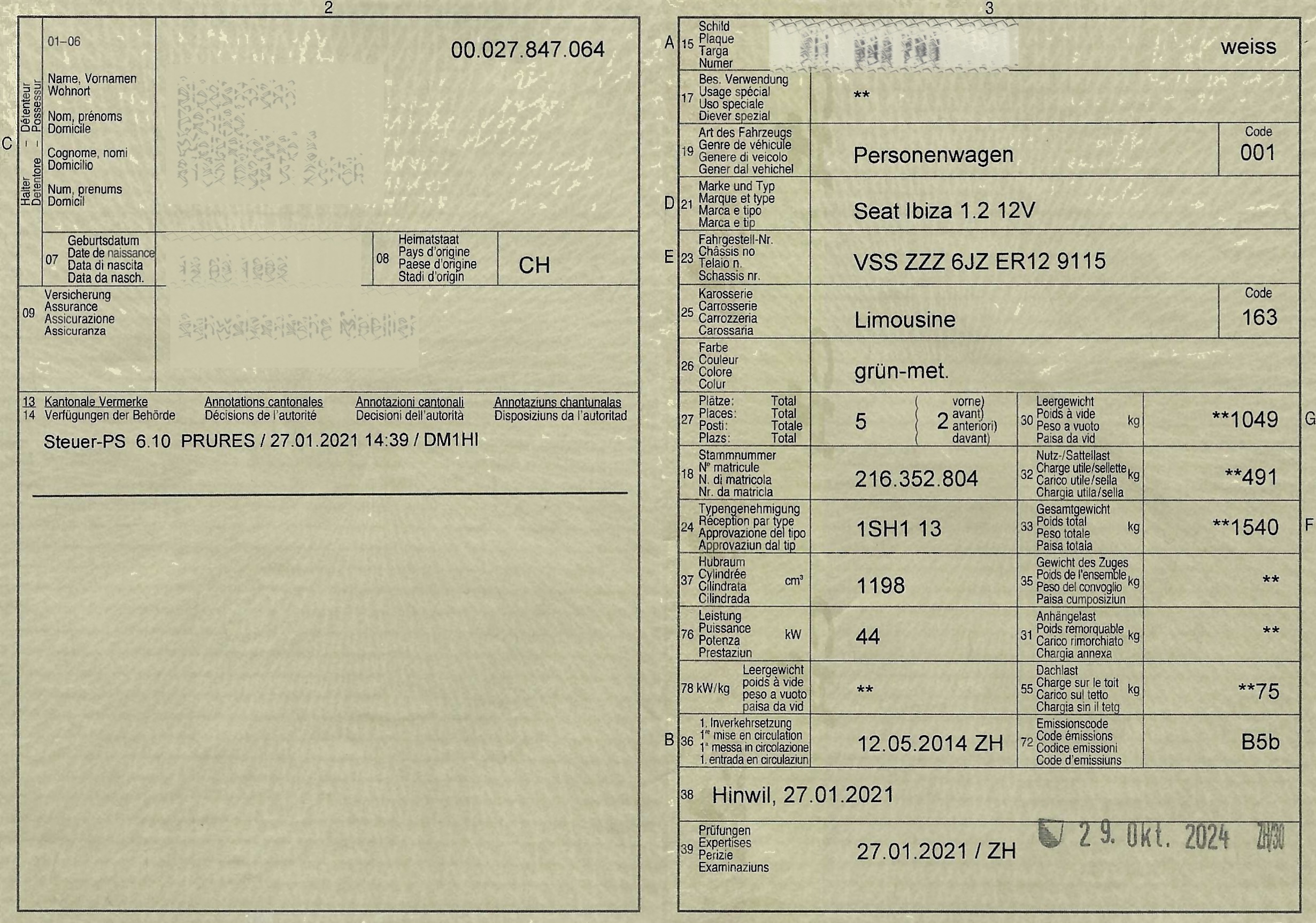 SEAT 1.2 12V Entry — slika 11
