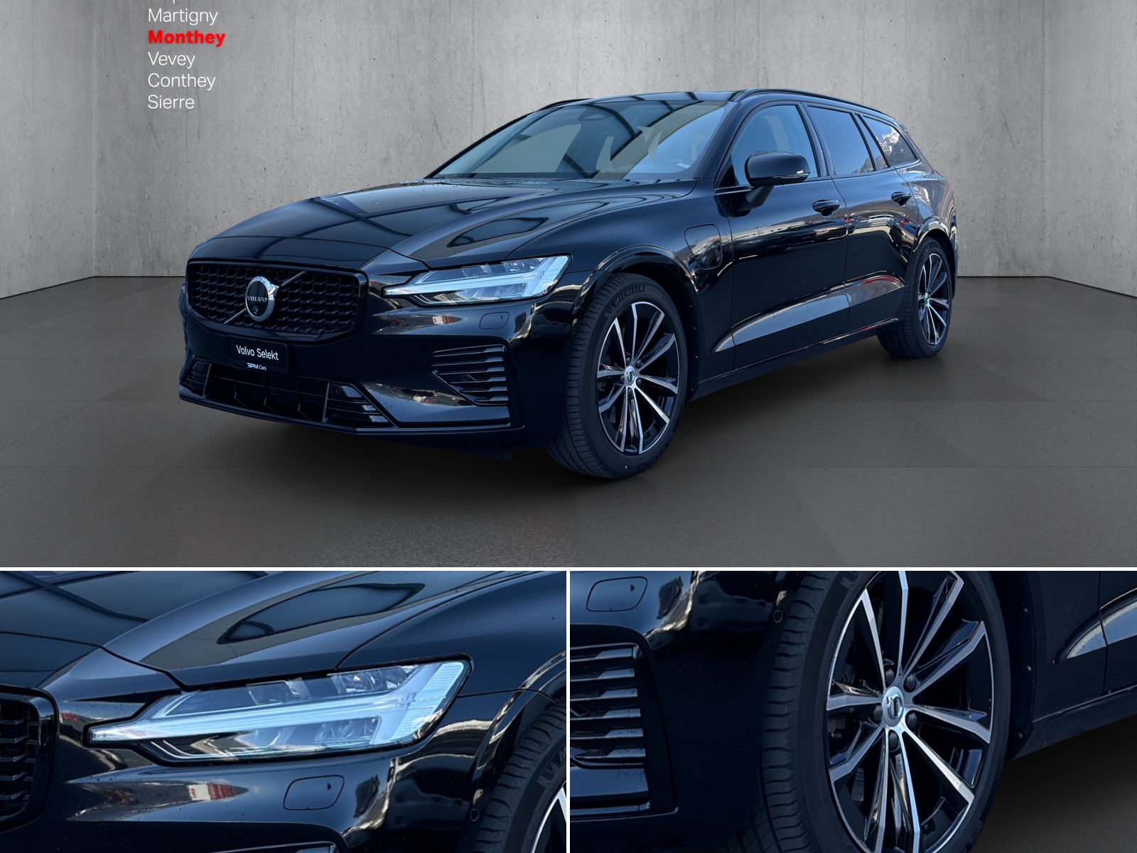 Image VOLVO V60 V60 T8 eAWD Plug in Hybrid Ultra Dark Geartronic