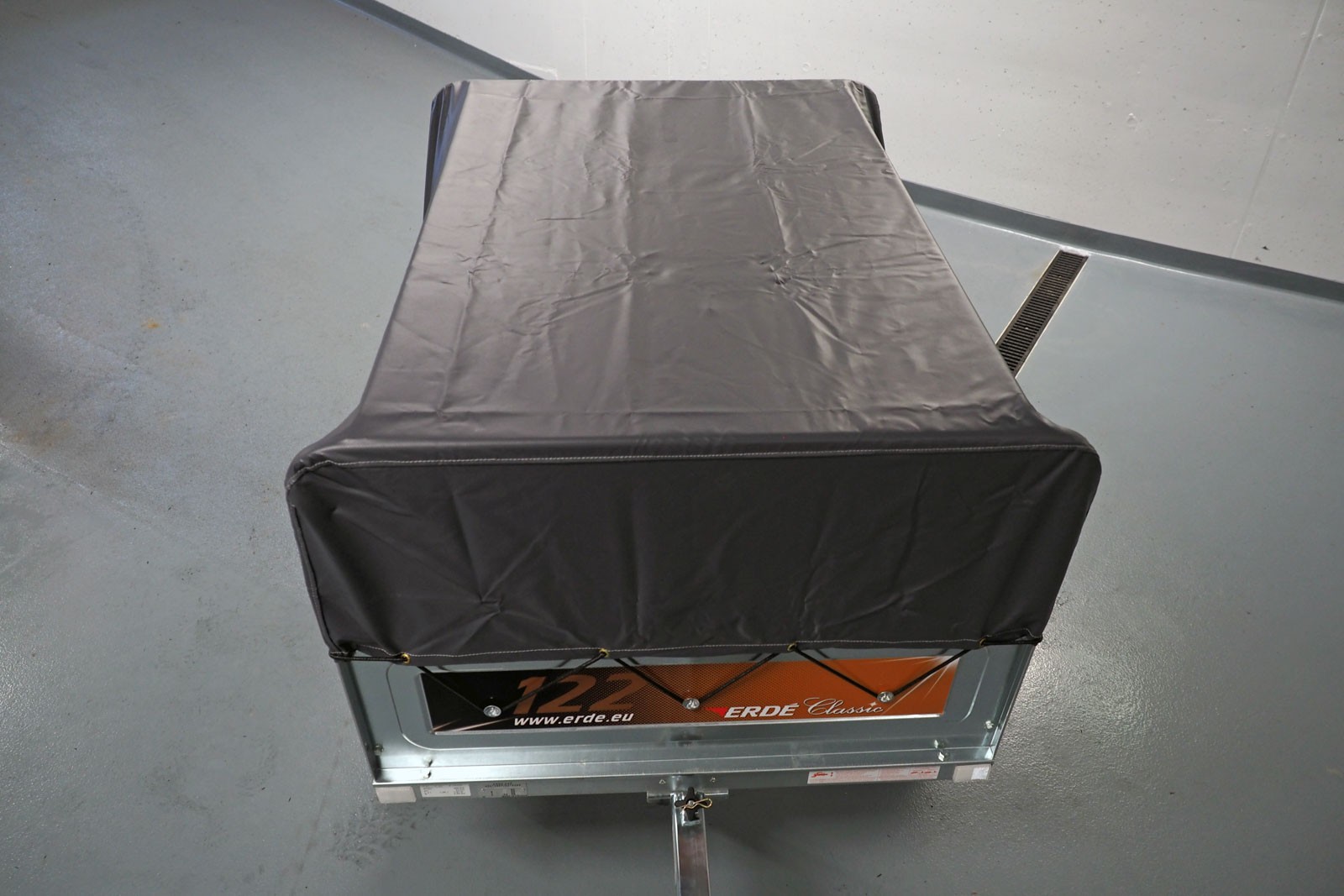 DAXARA DAXARA Erde 122 Anhänger inkl. Abdeckplane und Stützrad-image-10