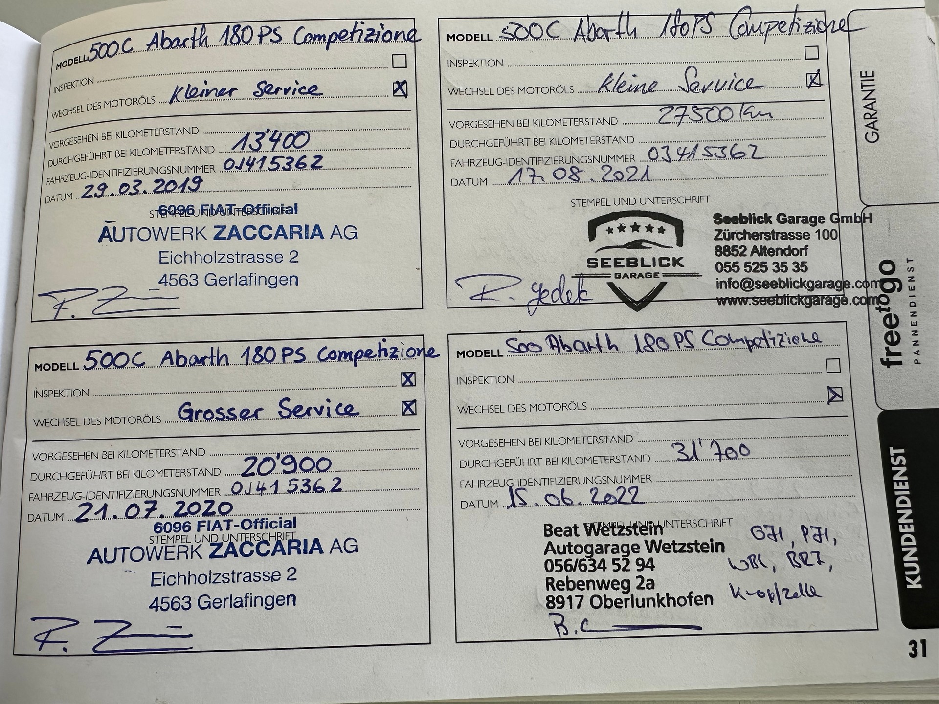 FIAT 595C 1.4 16V Turbo Abarth Competizione * Cabriolet *-image-29