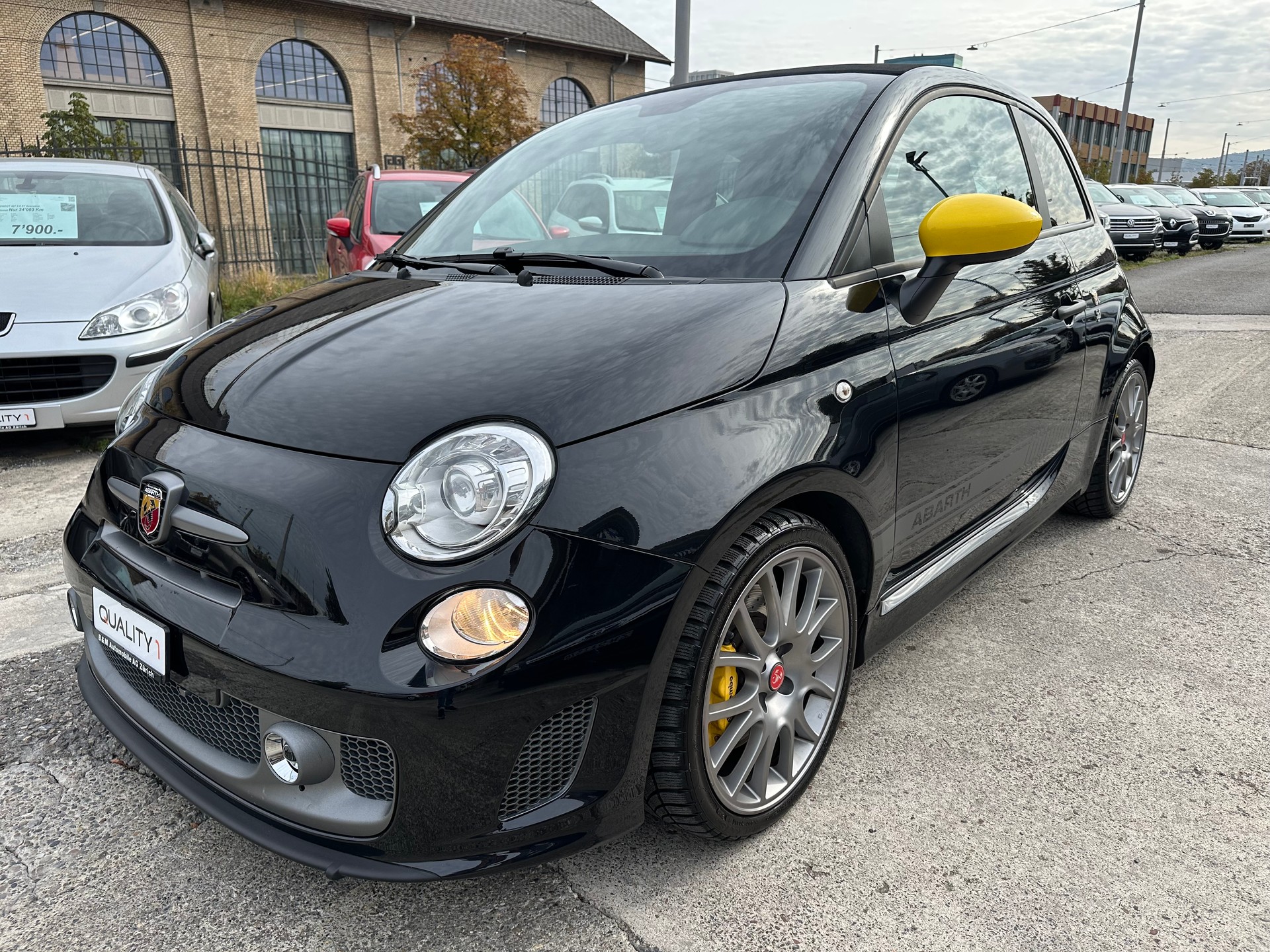 FIAT 595C 1.4 16V Turbo Abarth Competizione * Cabriolet *-image-0