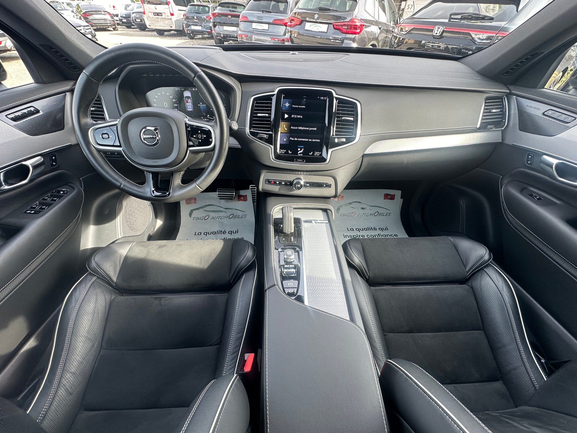 VOLVO XC90 T8 eAWD R-Design Geartronic 7 places-image-24