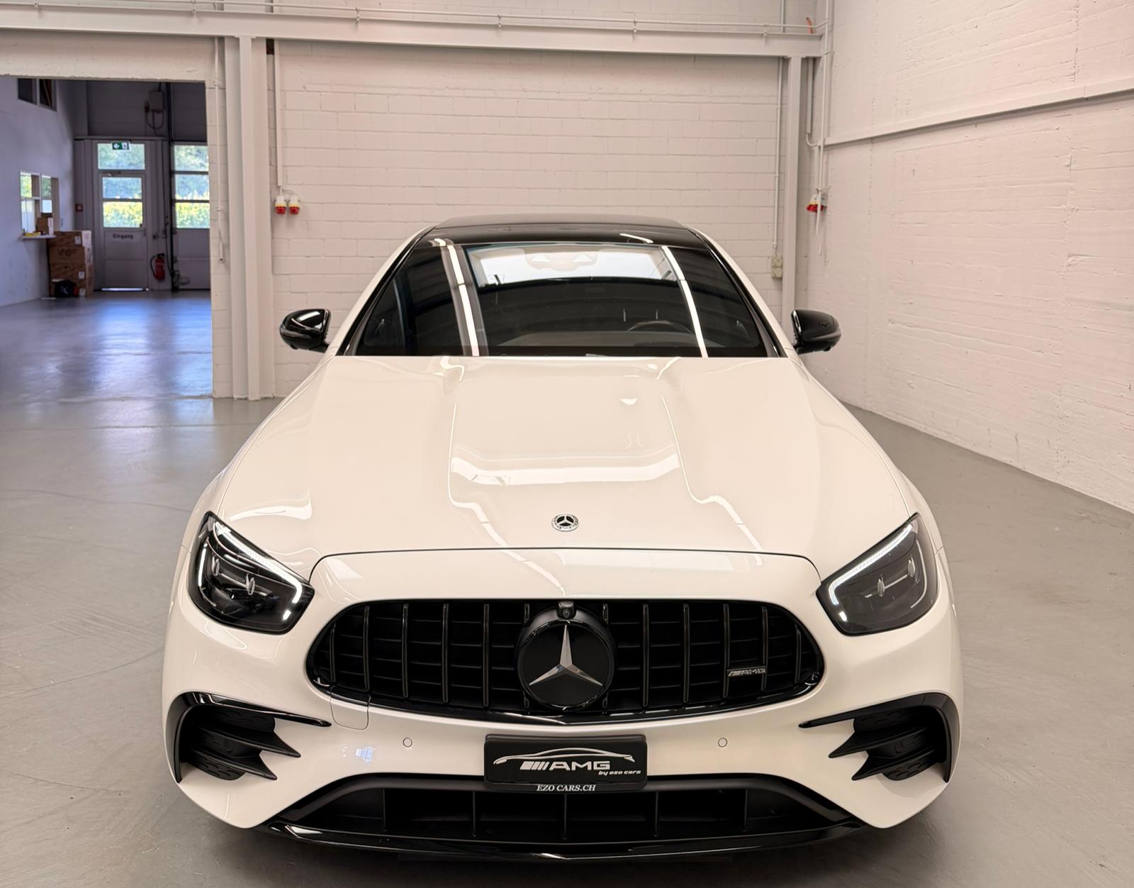 MERCEDES-BENZ AMG E 53 4Matic+ Speedshift 9G-TCT White Black Performance CH-Fahrzeug-showroom-element-2
