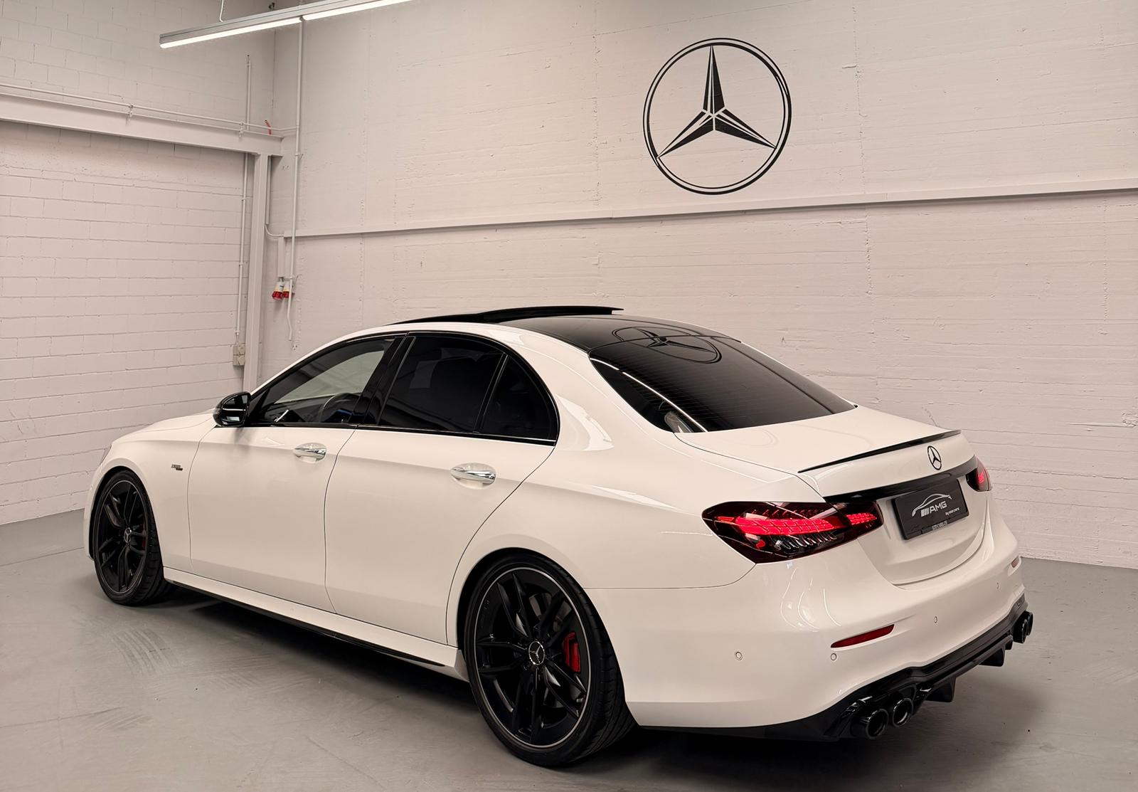 MERCEDES-BENZ AMG E 53 4Matic+ Speedshift 9G-TCT White Black Performance CH-Fahrzeug-image-6