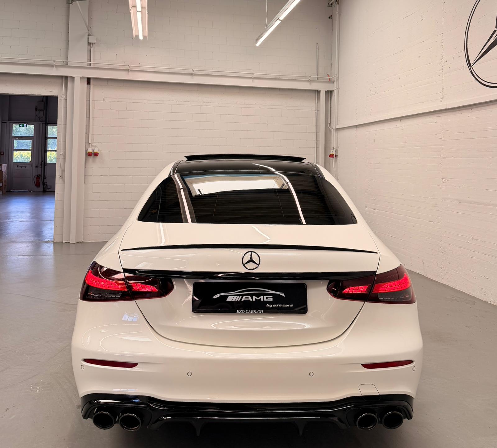 MERCEDES-BENZ AMG E 53 4Matic+ Speedshift 9G-TCT White Black Performance CH-Fahrzeug-image-8