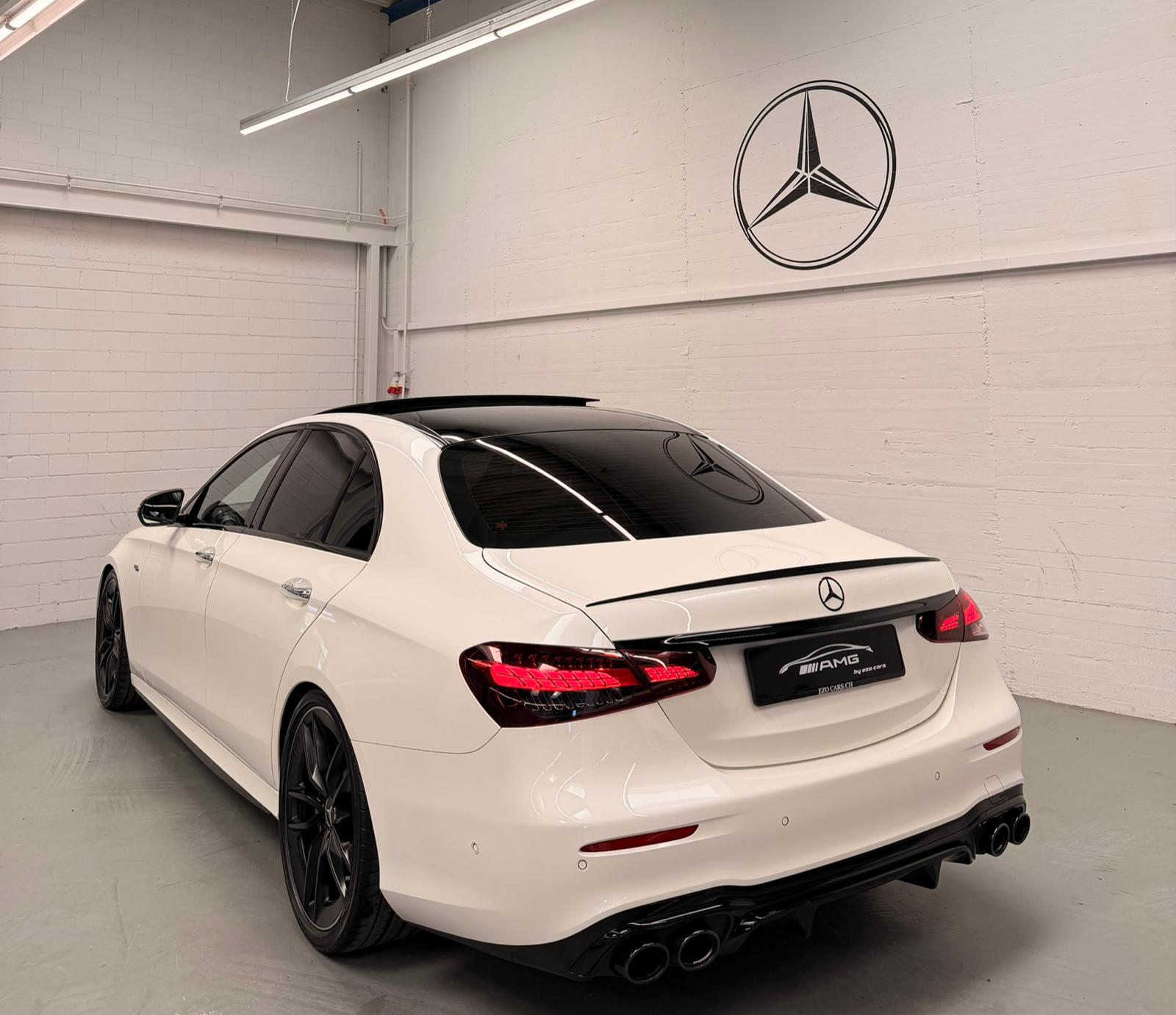 MERCEDES-BENZ AMG E 53 4Matic+ Speedshift 9G-TCT White Black Performance CH-Fahrzeug-image-7