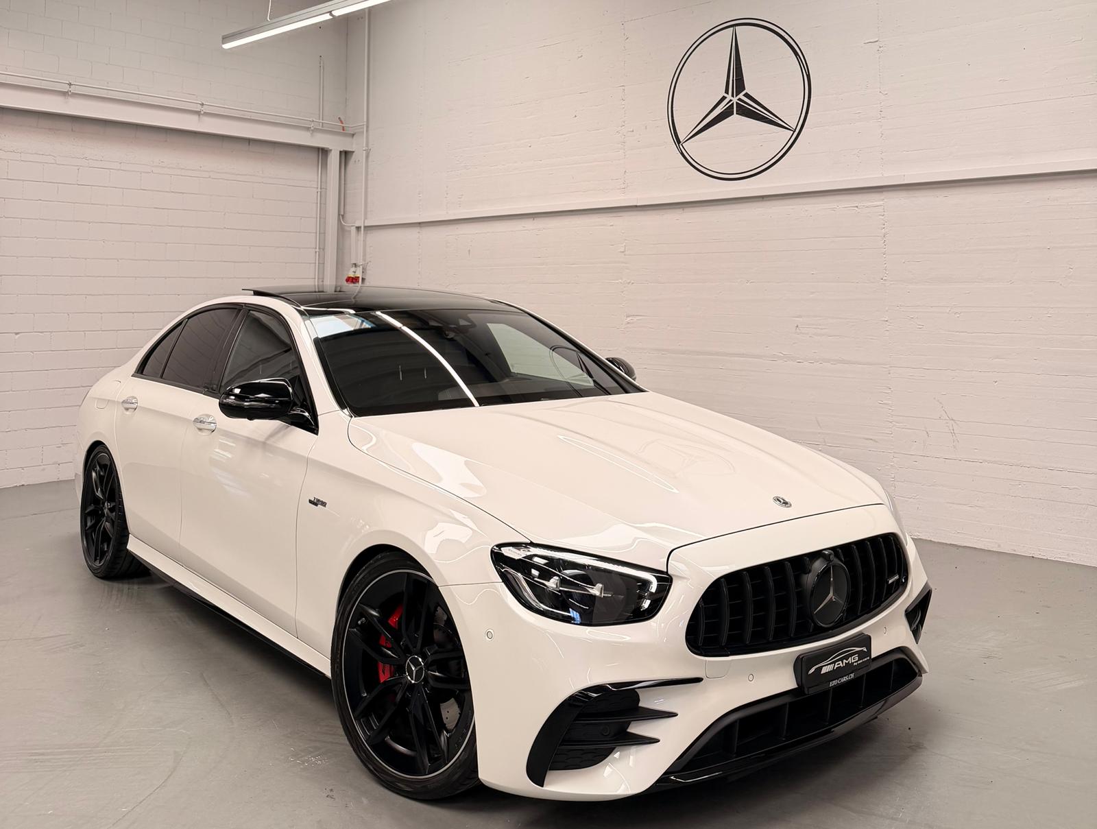 MERCEDES-BENZ AMG E 53 4Matic+ Speedshift 9G-TCT White Black Performance CH-Fahrzeug-image-4