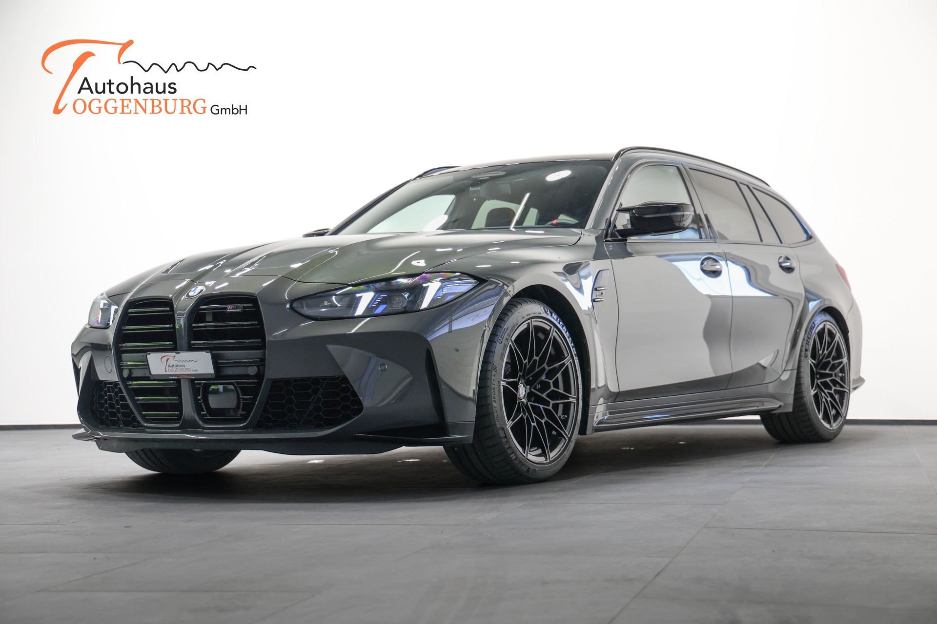 BMW M3 Touring xDrive Competition M LCI *Werksgarantie bis 07.2028*Individual Dravitgrau*Carbonschalensitze*-image-3