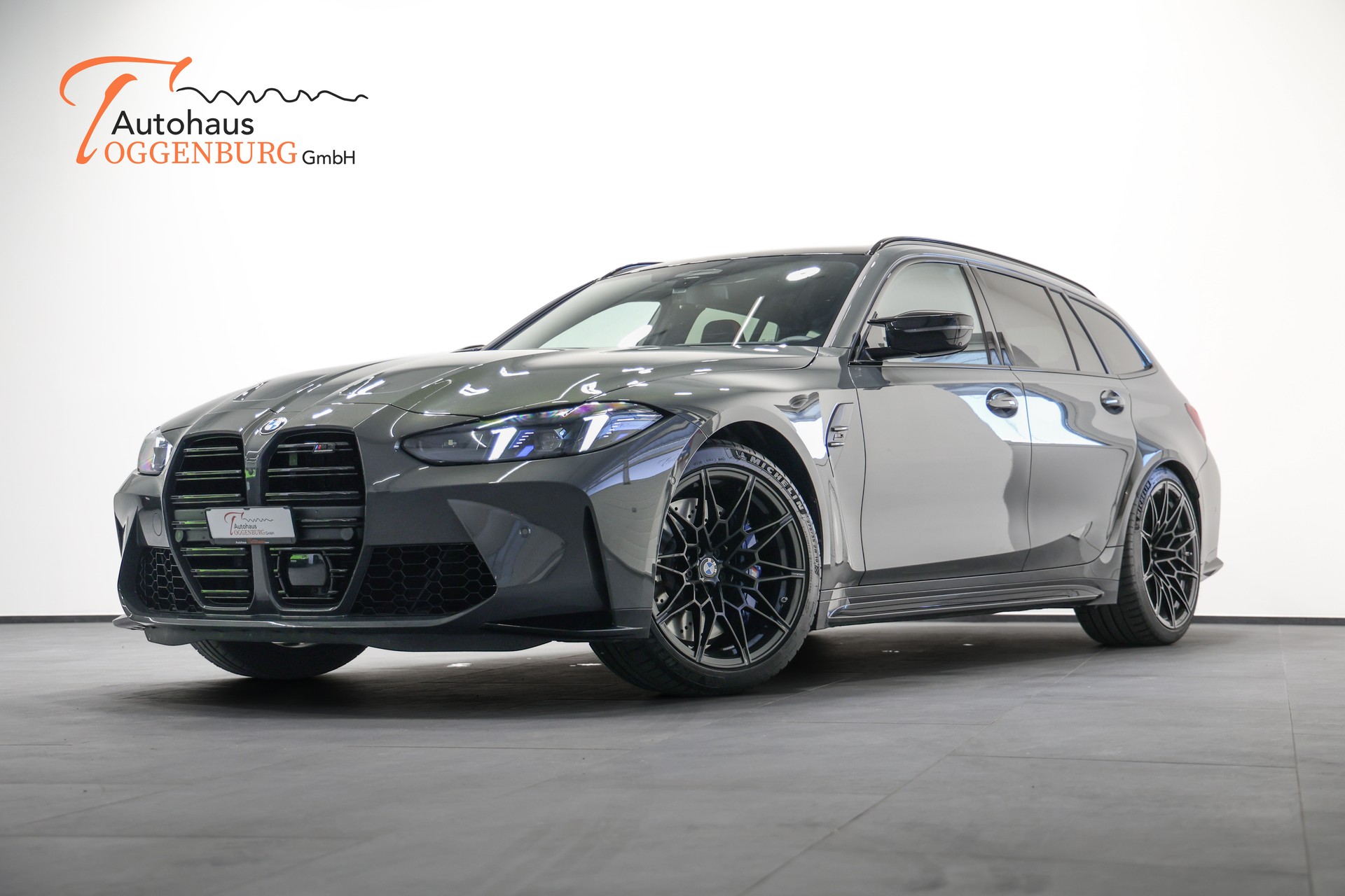 BMW M3 Touring xDrive Competition M LCI *Werksgarantie bis 07.2028*Individual Dravitgrau*Carbonschalensitze*-image-2