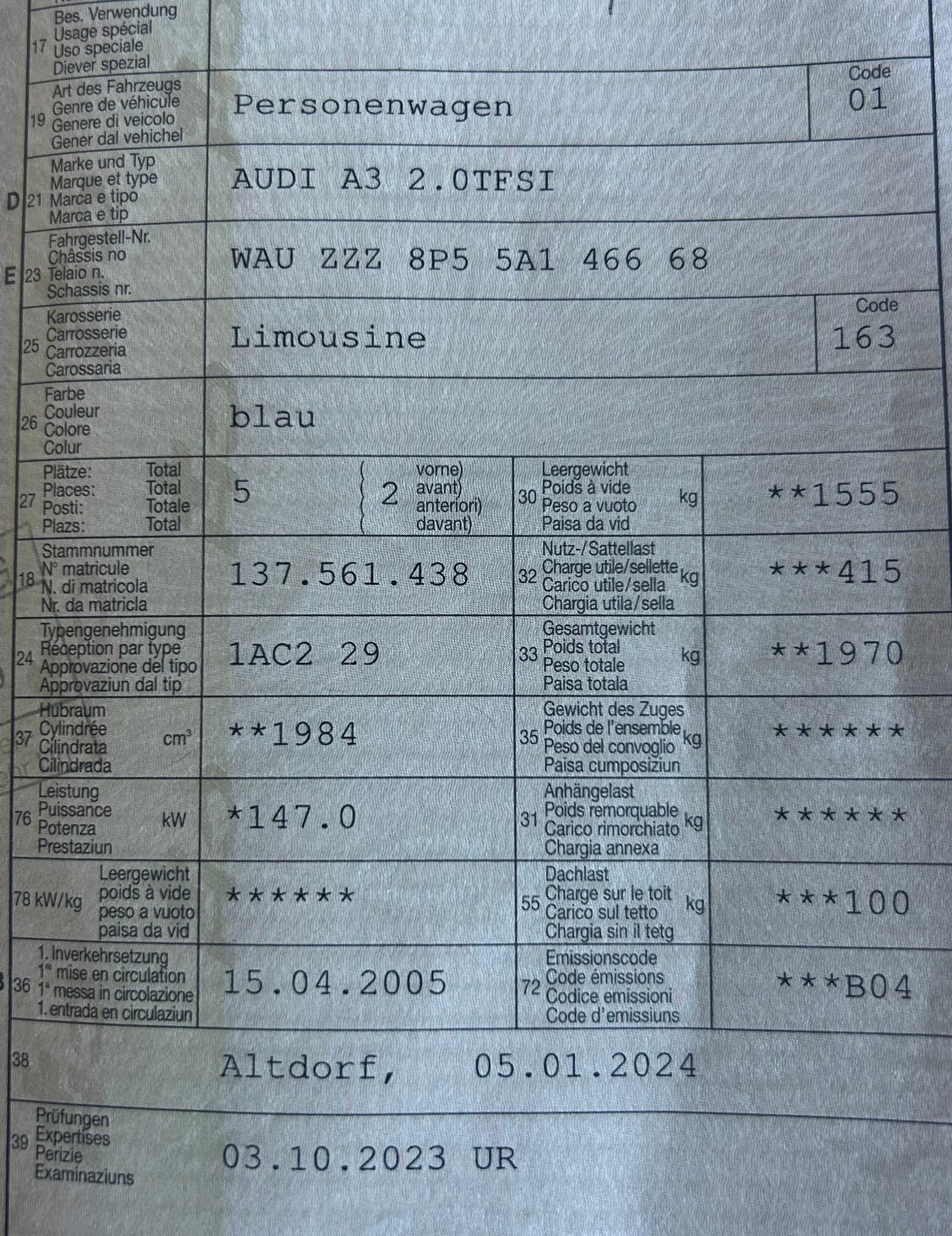 AUDI A3 2.0 Turbo FSI-image-12