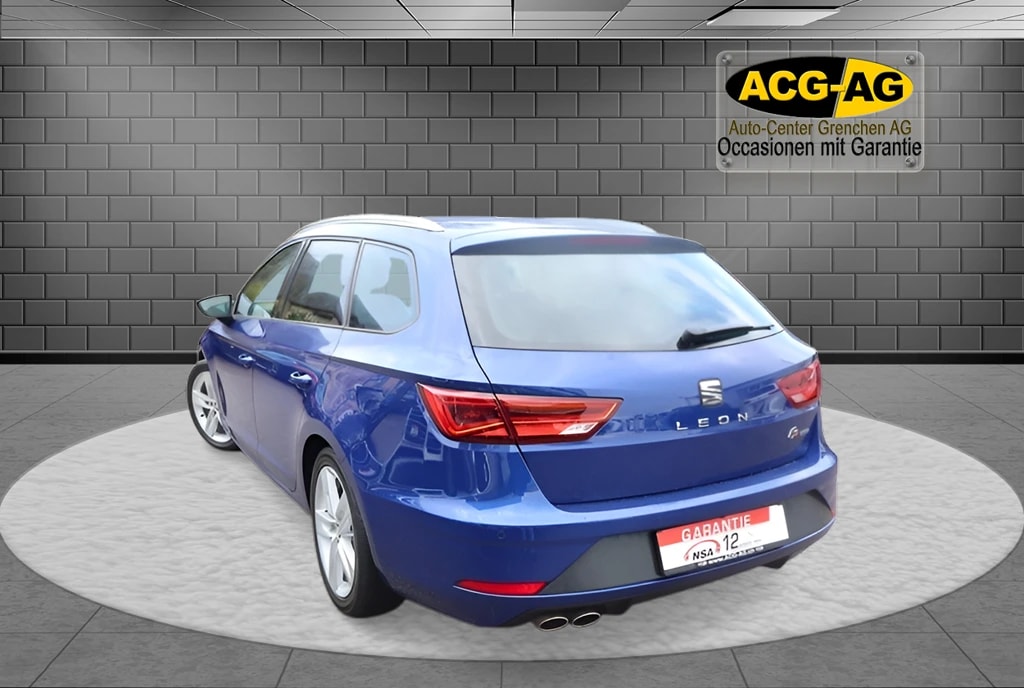 SEAT Leon ST 2.0 TDI CR FR 4Drive DSG ** Voll-Leder Ausstattung ** G.Navi **-image-3