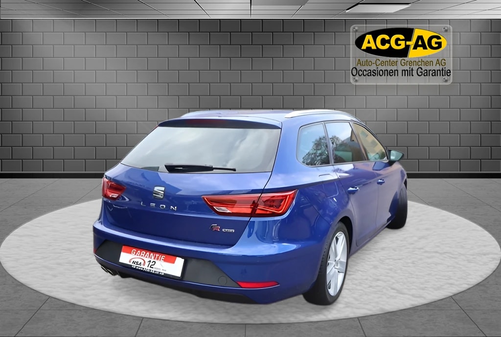SEAT Leon ST 2.0 TDI CR FR 4Drive DSG ** Voll-Leder Ausstattung ** G.Navi **-image-5