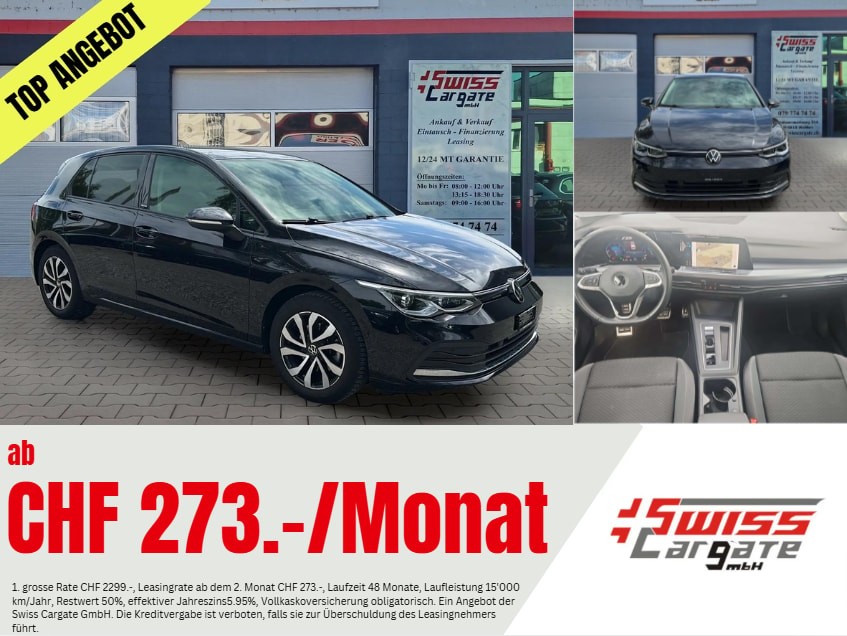 VW Golf 2.0 TDI Active DSG mit AHK & Panoramdach + Werksgarantie