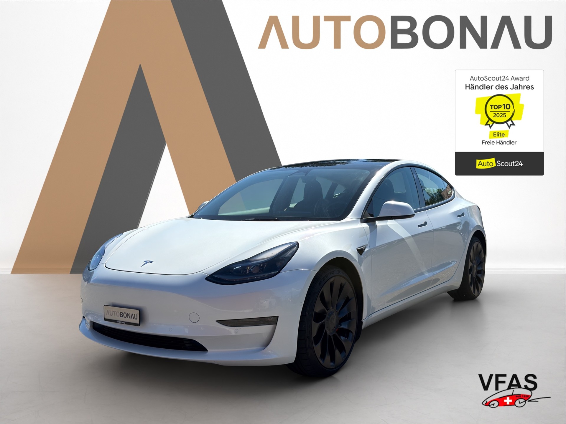 TESLA Model 3 Performance Dual Motor AWD Batterie 93.8%-image-0