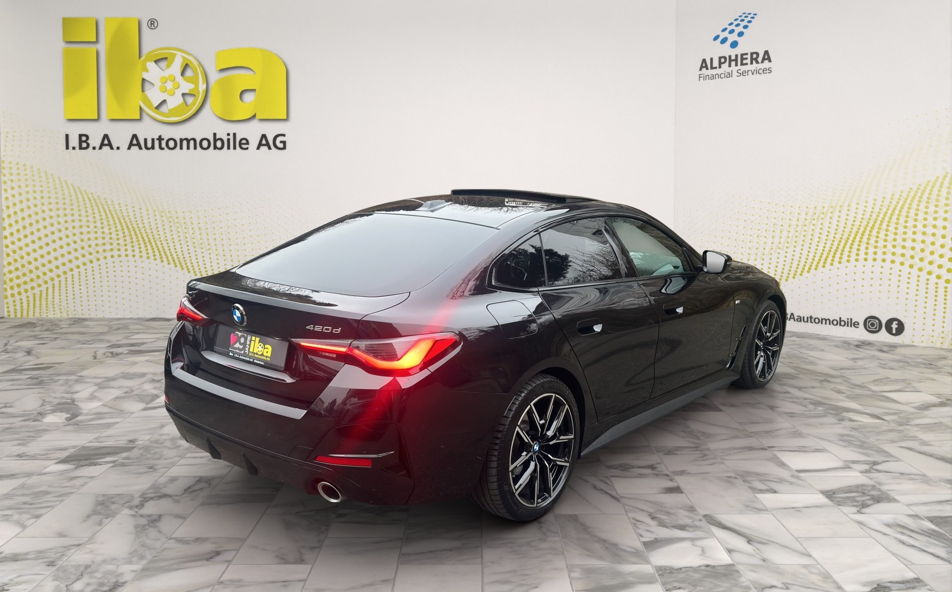 BMW 420d xDrive 48V Grand Coupé M-Sport 4x4 FACELIFT-image-4