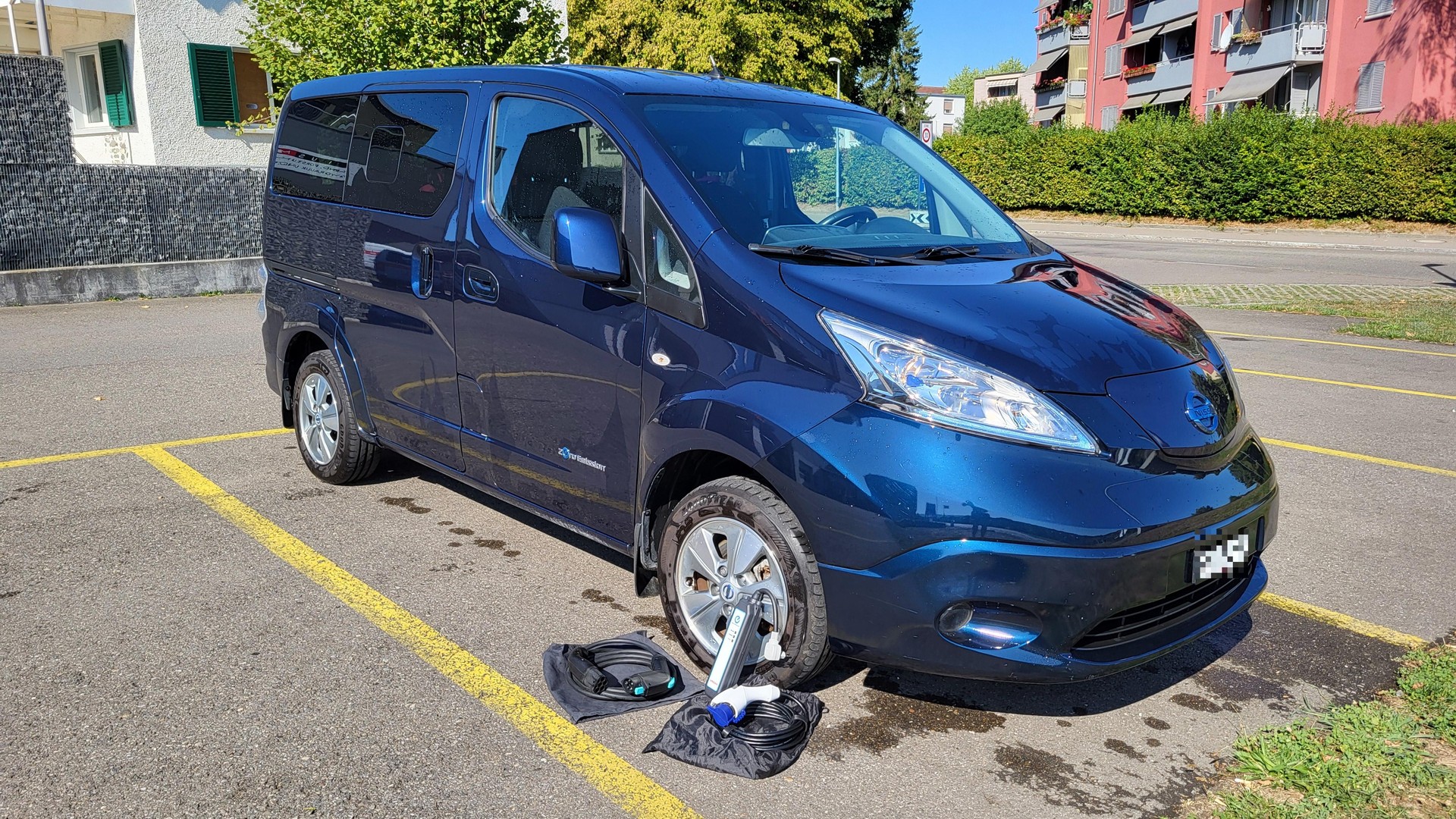 NISSAN e-NV200 Evalia 7 Plätze inkl. 40 kWh Batterie, ohne Miete, mit Garantie!-image-0
