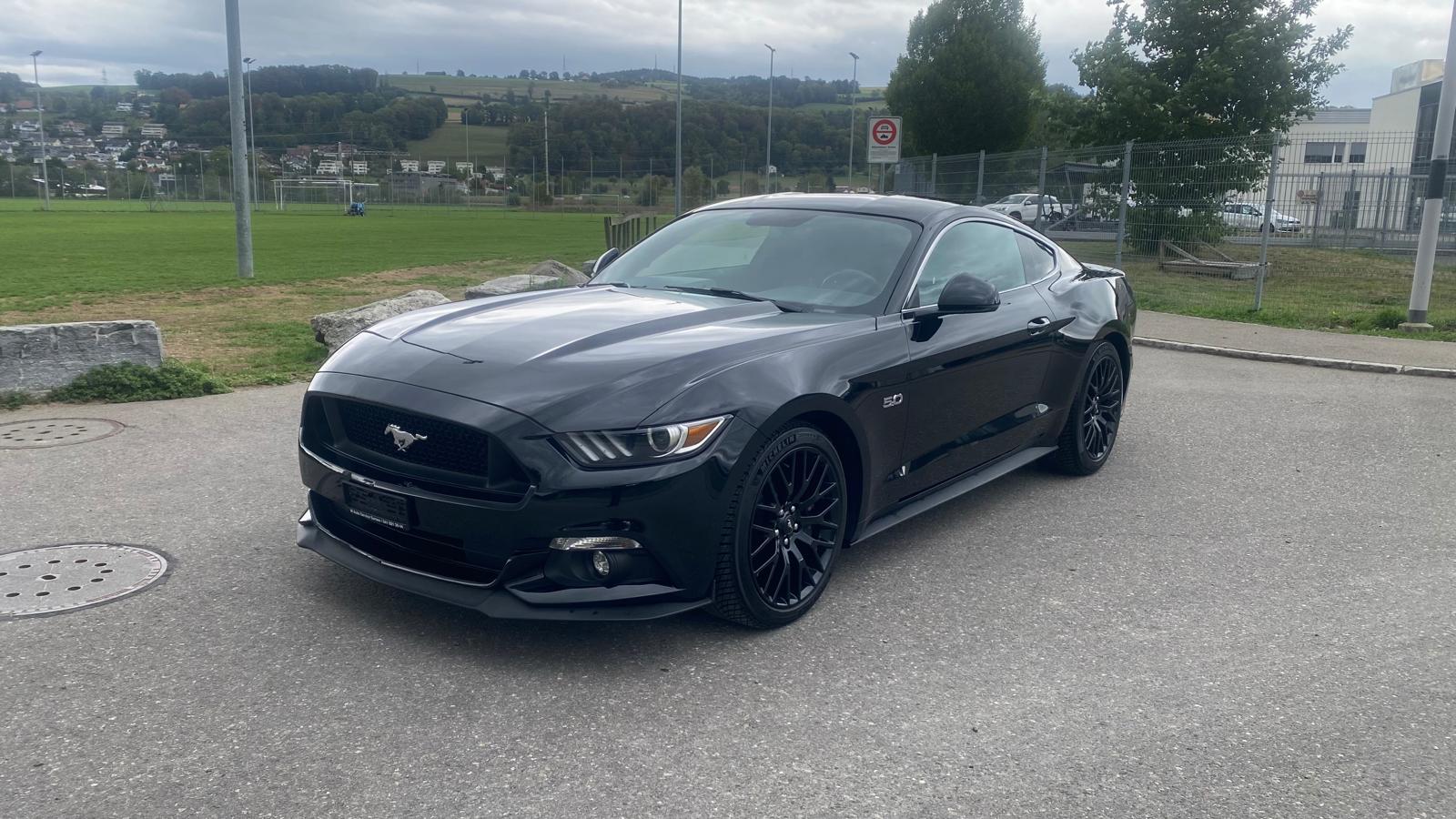 FORD Mustang Fastback 5.0 V8 GT Black Shad Ed. Automat-image-5