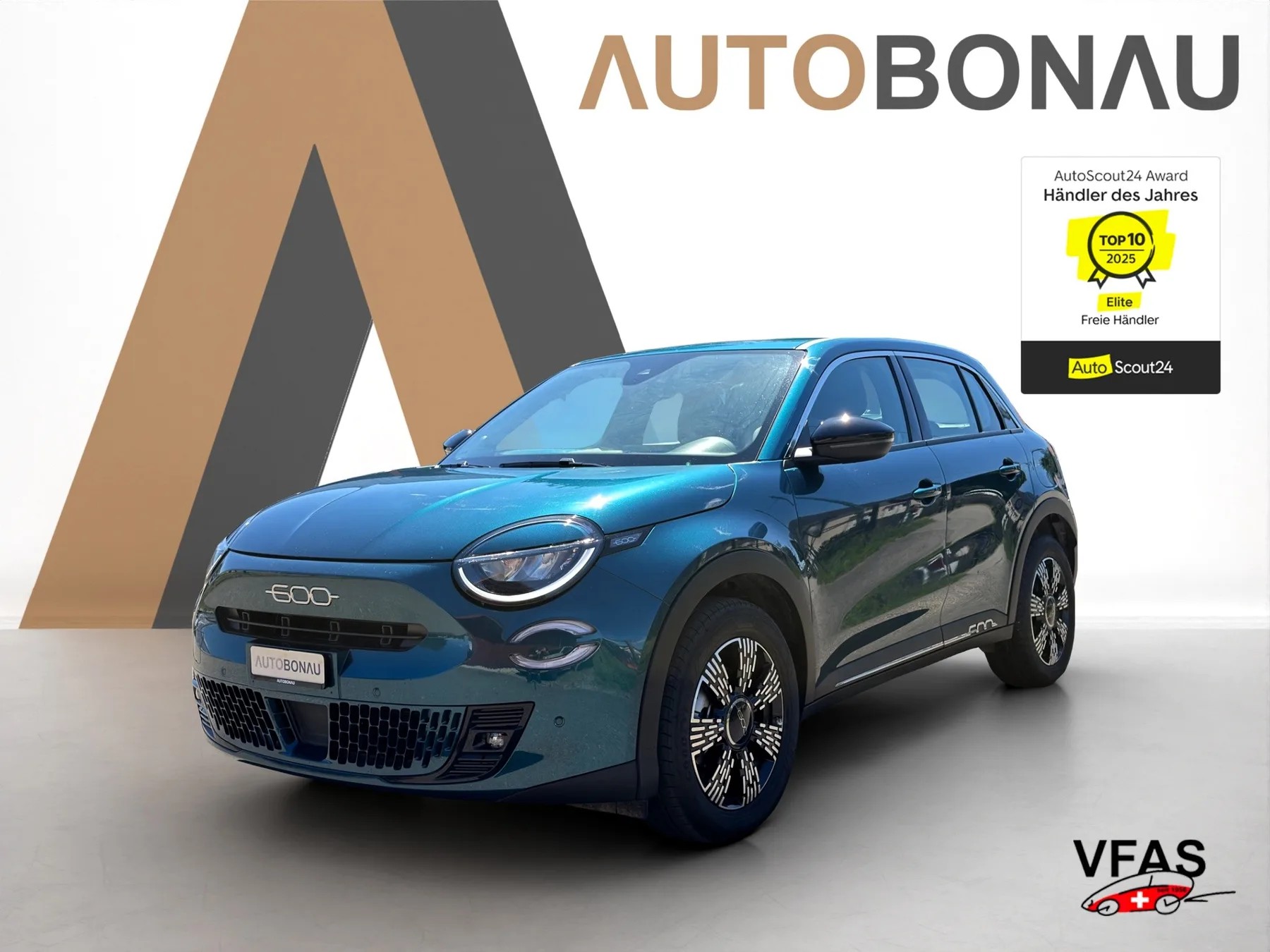 FIAT 600 1.2 Hybrid 145 Cult-image-0