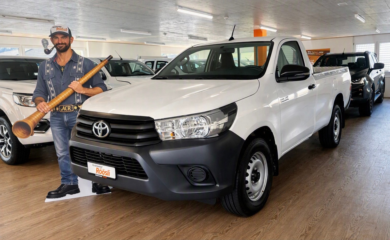 TOYOTA Hilux 2.4D-4D Single-Cab 4x4-image-1