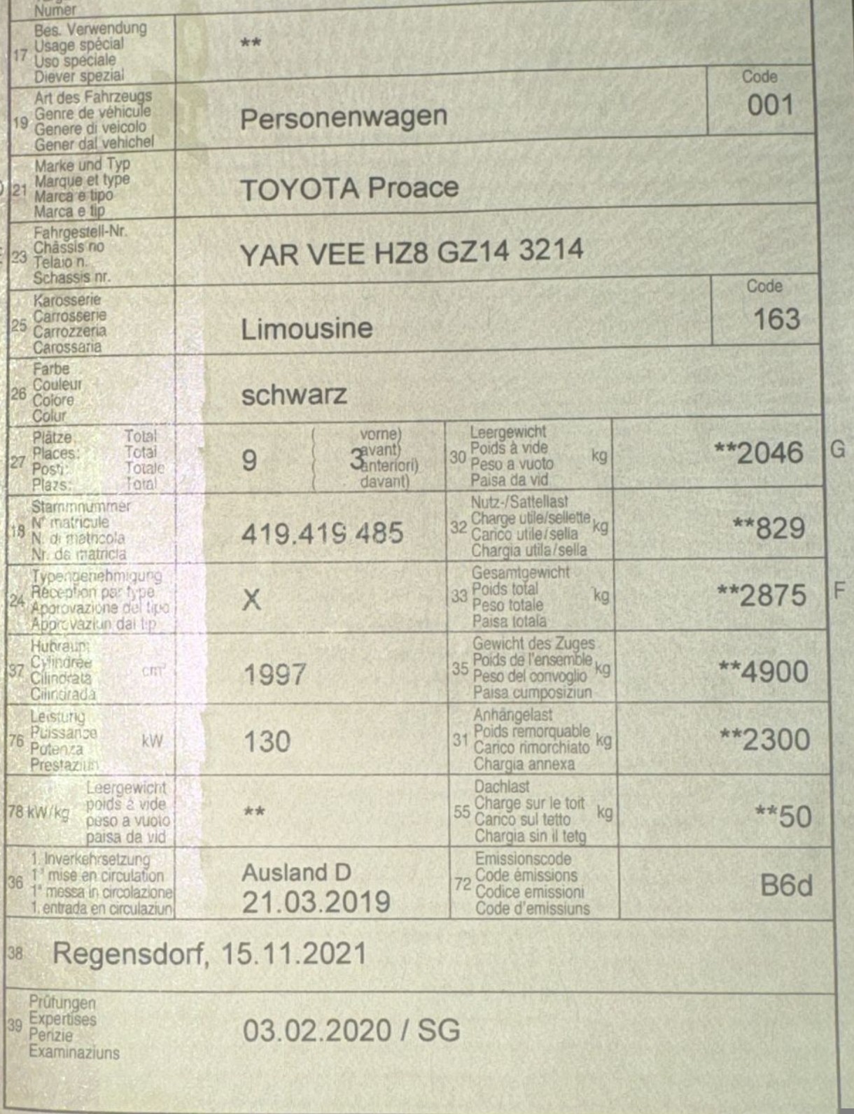 TOYOTA Proace Verso 2.0 D-4D Trend L2 Automatic-image-11