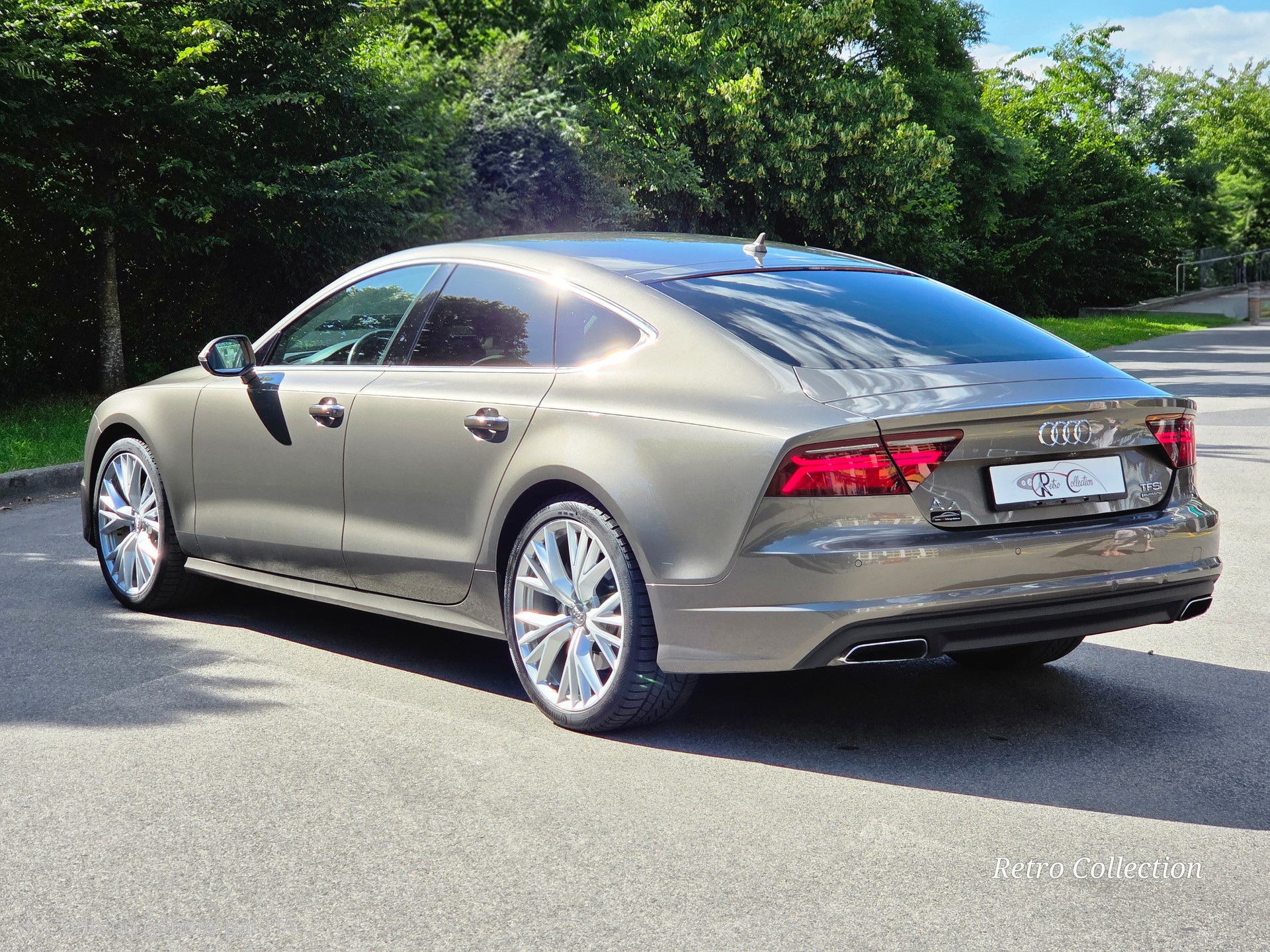 AUDI A7 Sportback 2.0 TFSI Quattro S-tronic - voiture CHF - 1ère main - pneus été/hiver - expertisée 06.26..-image-7