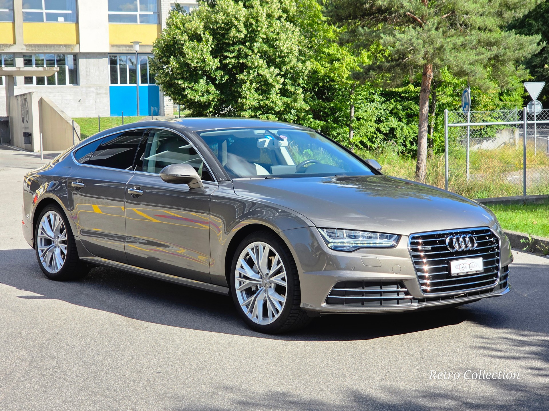 AUDI A7 Sportback 2.0 TFSI Quattro S-tronic - voiture CHF - 1ère main - pneus été/hiver - expertisée 06.26..-image-8