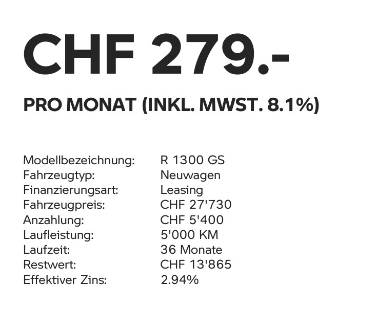 BMW R 1300 GS - mit 2.94%-Leasing ab 279.-/Monat möglich*-image-5