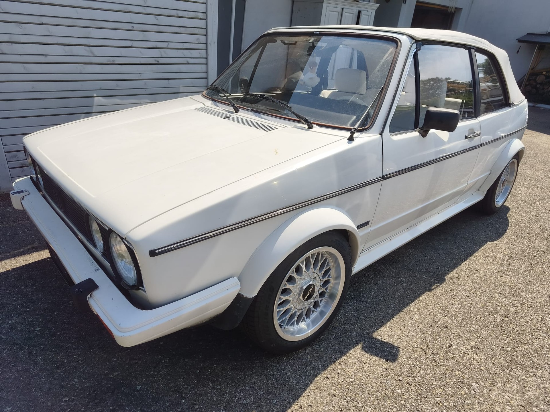VW Golf cabriolet Mk1