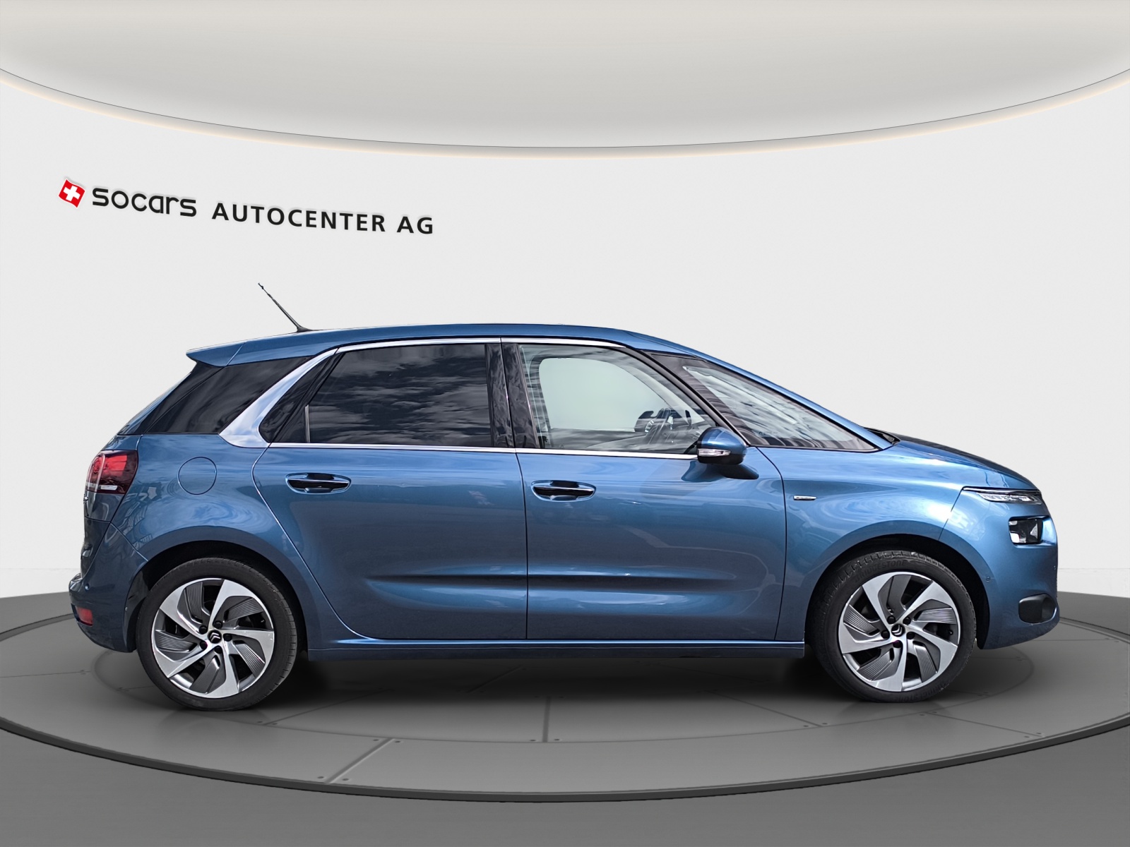 CITROEN C4 Picasso 1.6i 16V e-THP Exclusive Automatic mit 360Grad Kamera - Spurwechsel Assisstent - Panorama Dach-image-4