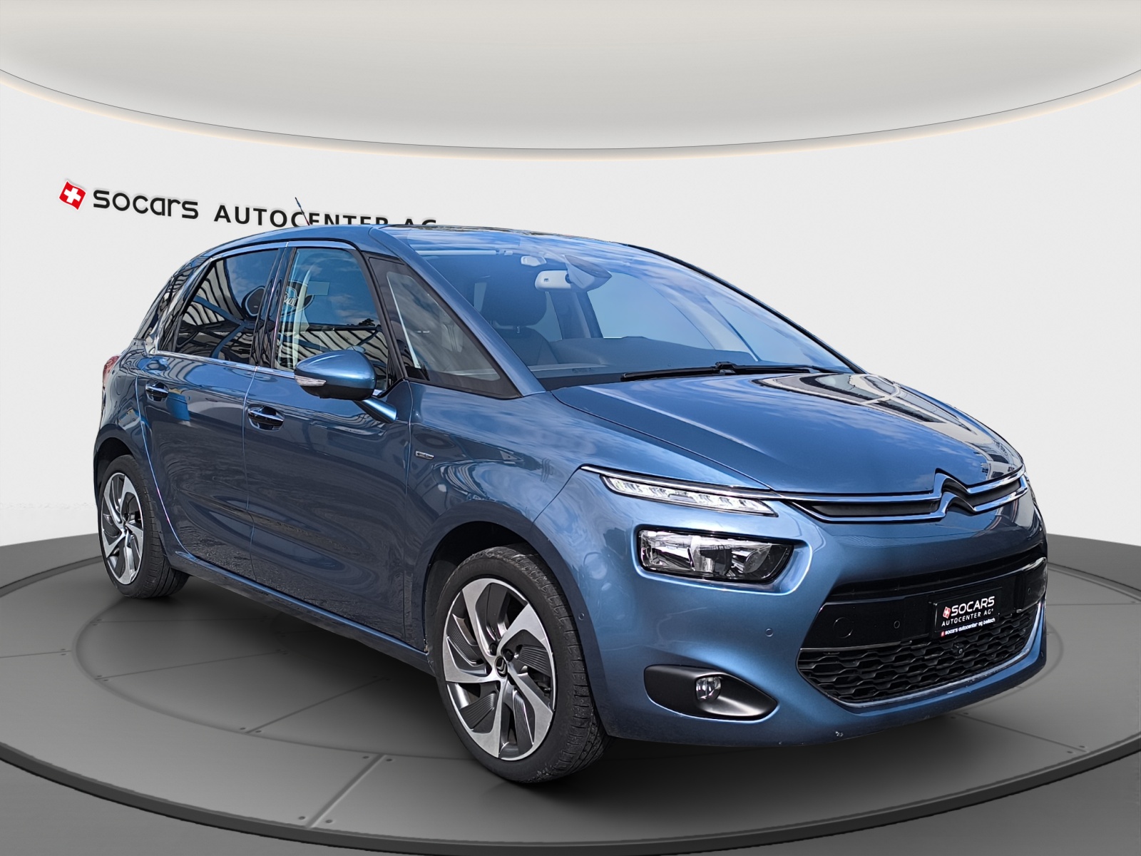 CITROEN C4 Picasso 1.6i 16V e-THP Exclusive Automatic mit 360Grad Kamera - Spurwechsel Assisstent - Panorama Dach-image-2
